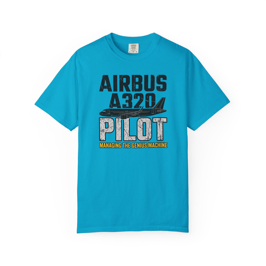 Airbus A320 T-Shirt — 'Managing the Genius Machine' Tee