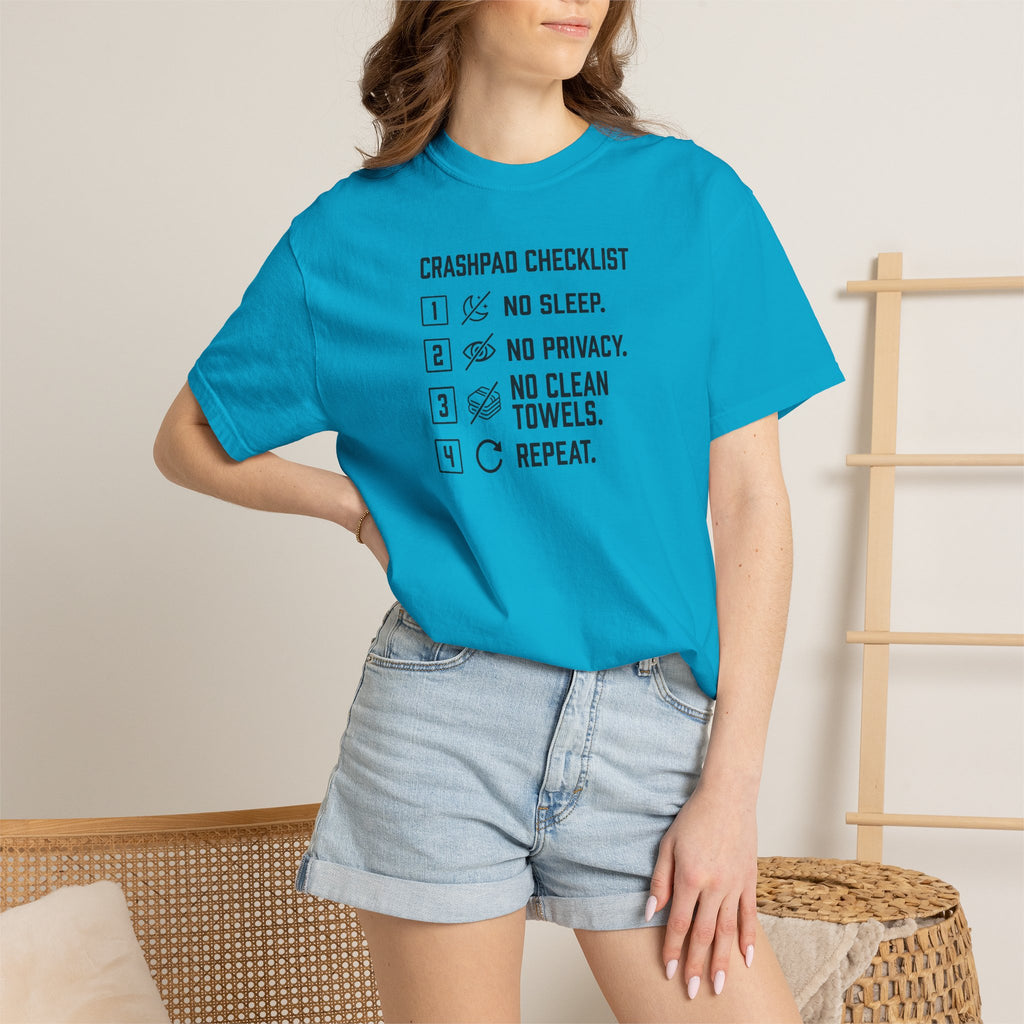 Crashpad Life Funny Airline Pilot T-Shirt