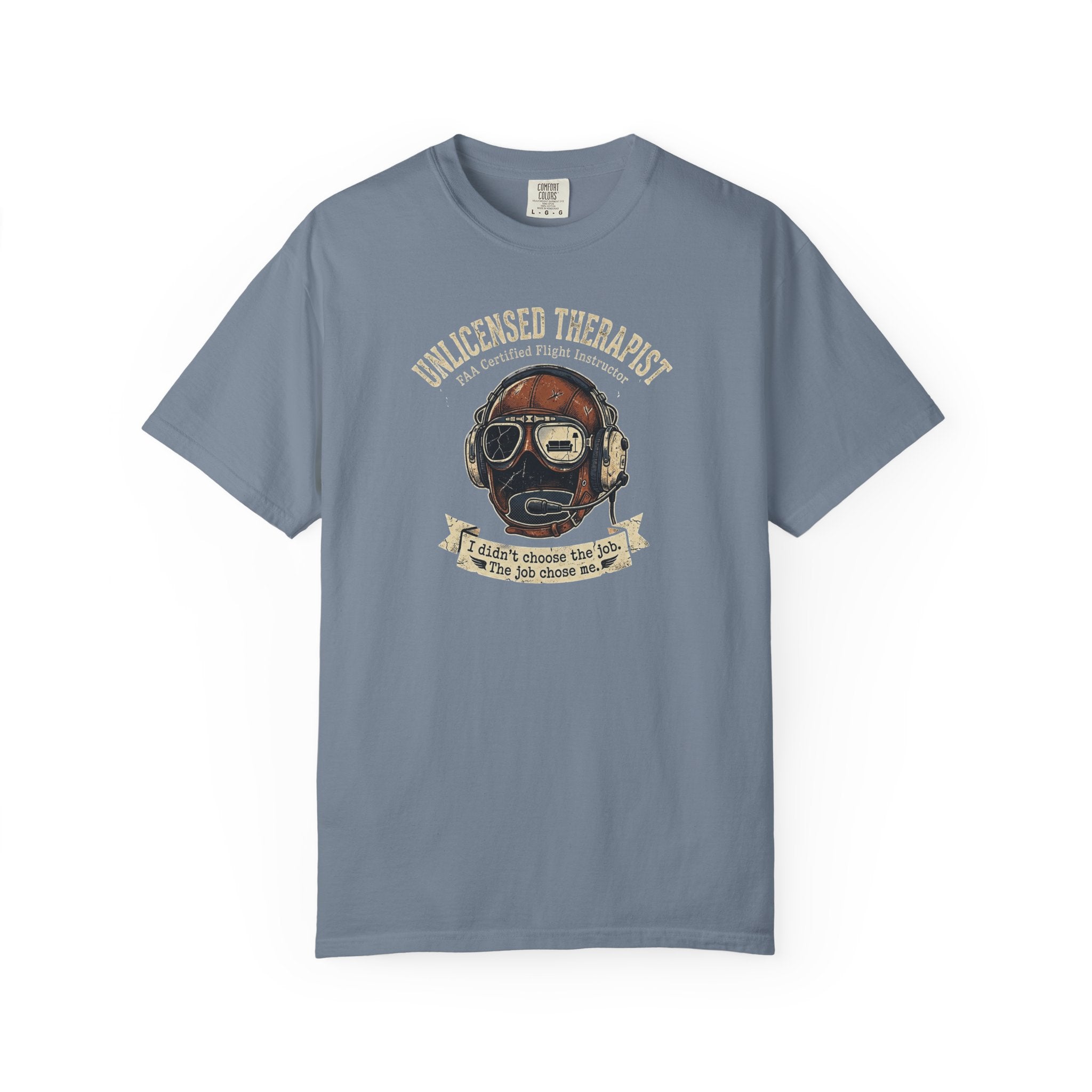 Flight Instructor Tee - Unlicensed Therapist
