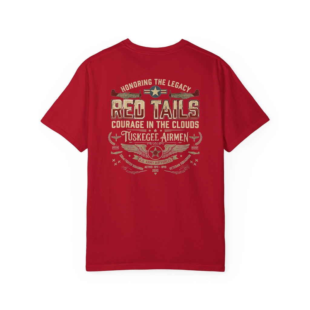 Tuskegee Airmen "Red Tails" History Tee