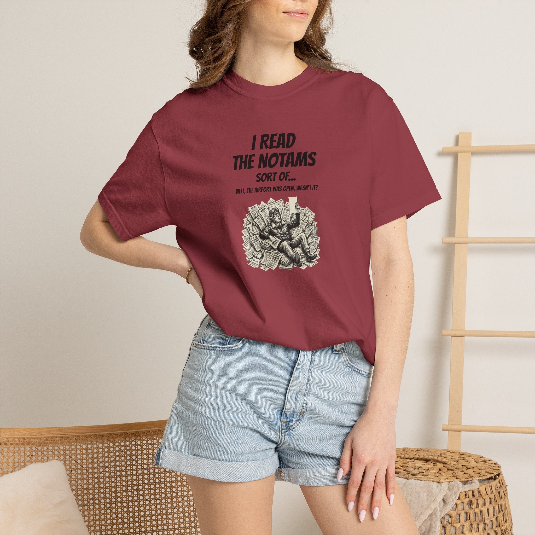 I Read the NOTAMs - Silly Pilot Tee