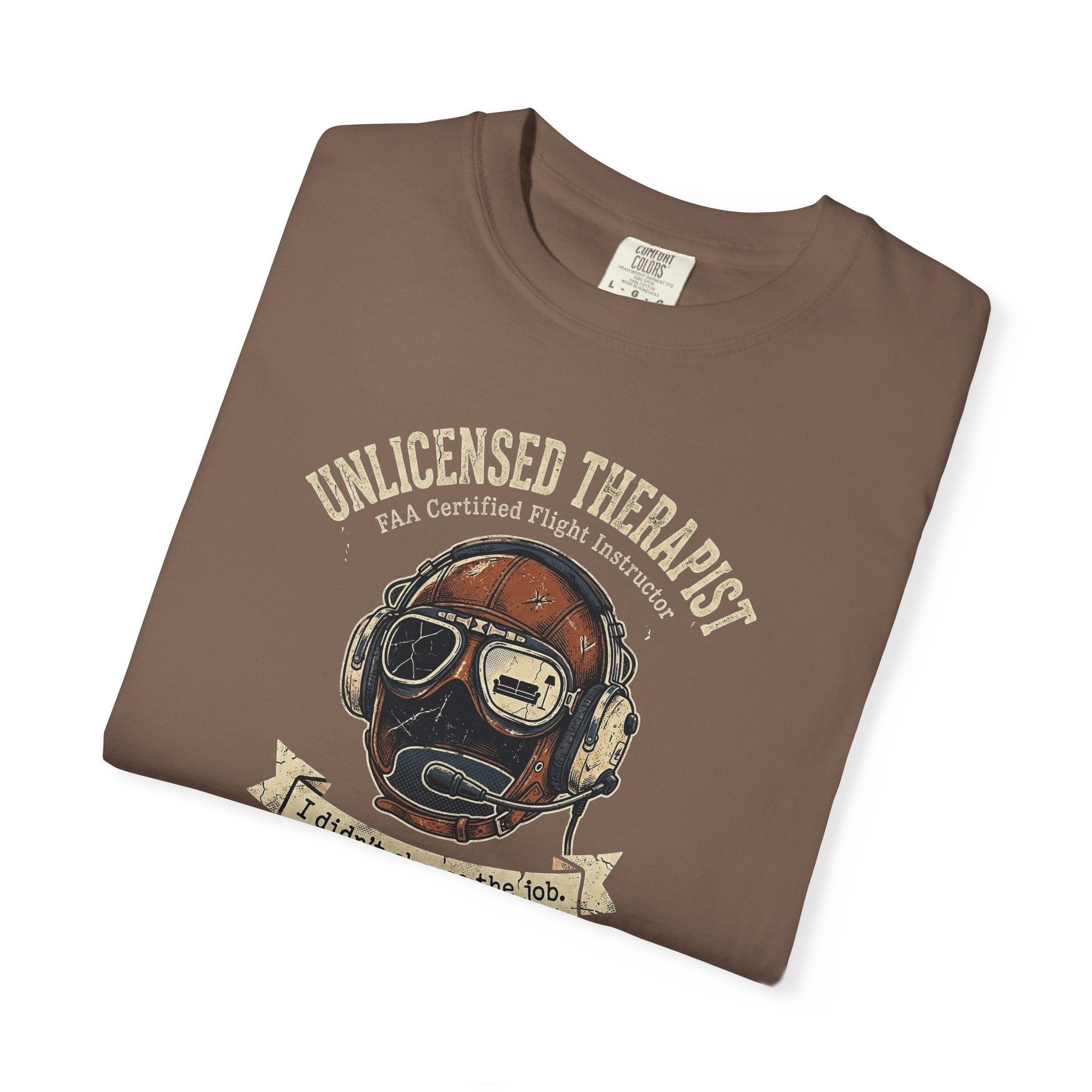 Flight Instructor Tee - Unlicensed Therapist
