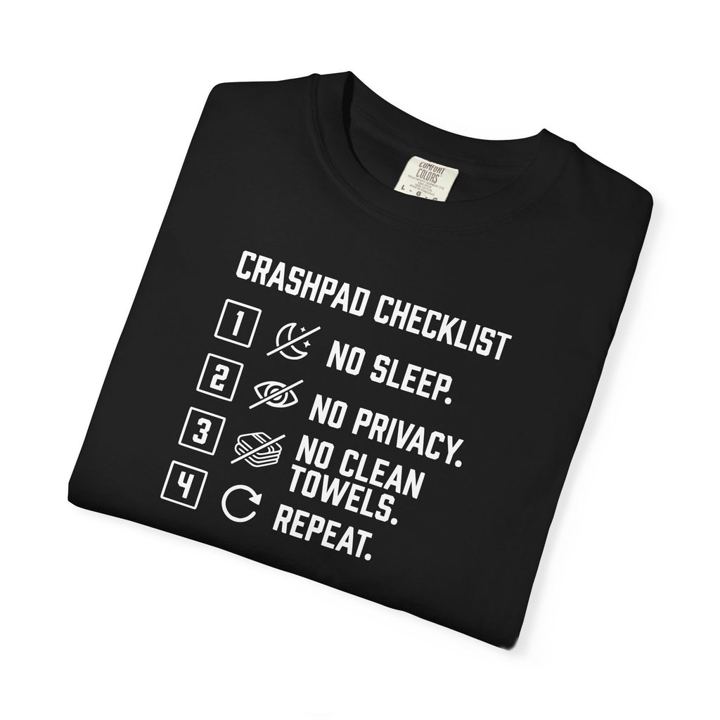 Crashpad Life Funny Airline Pilot T-Shirt