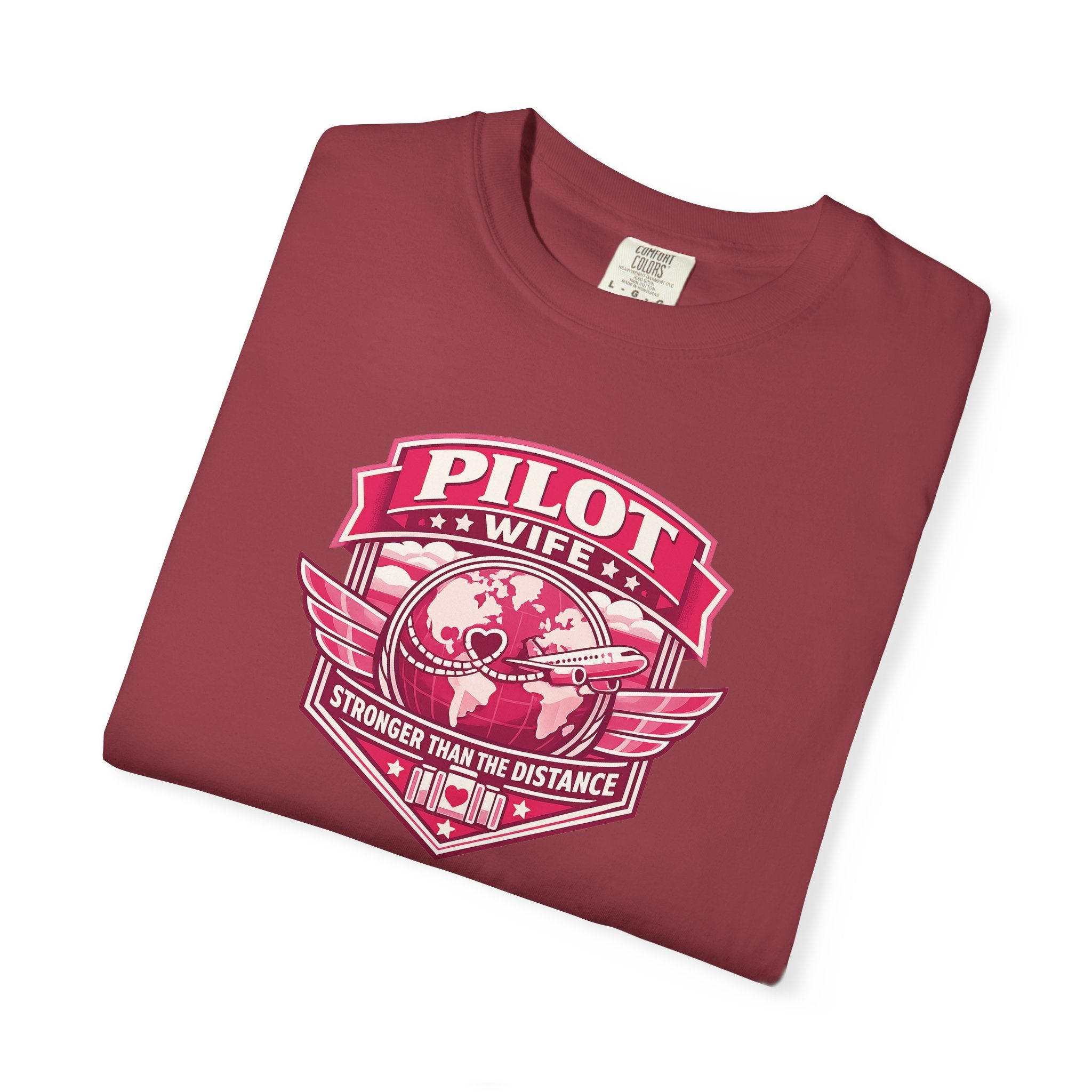 Pilot Wife Tribute T-Shirt — Stronger Than The Distance