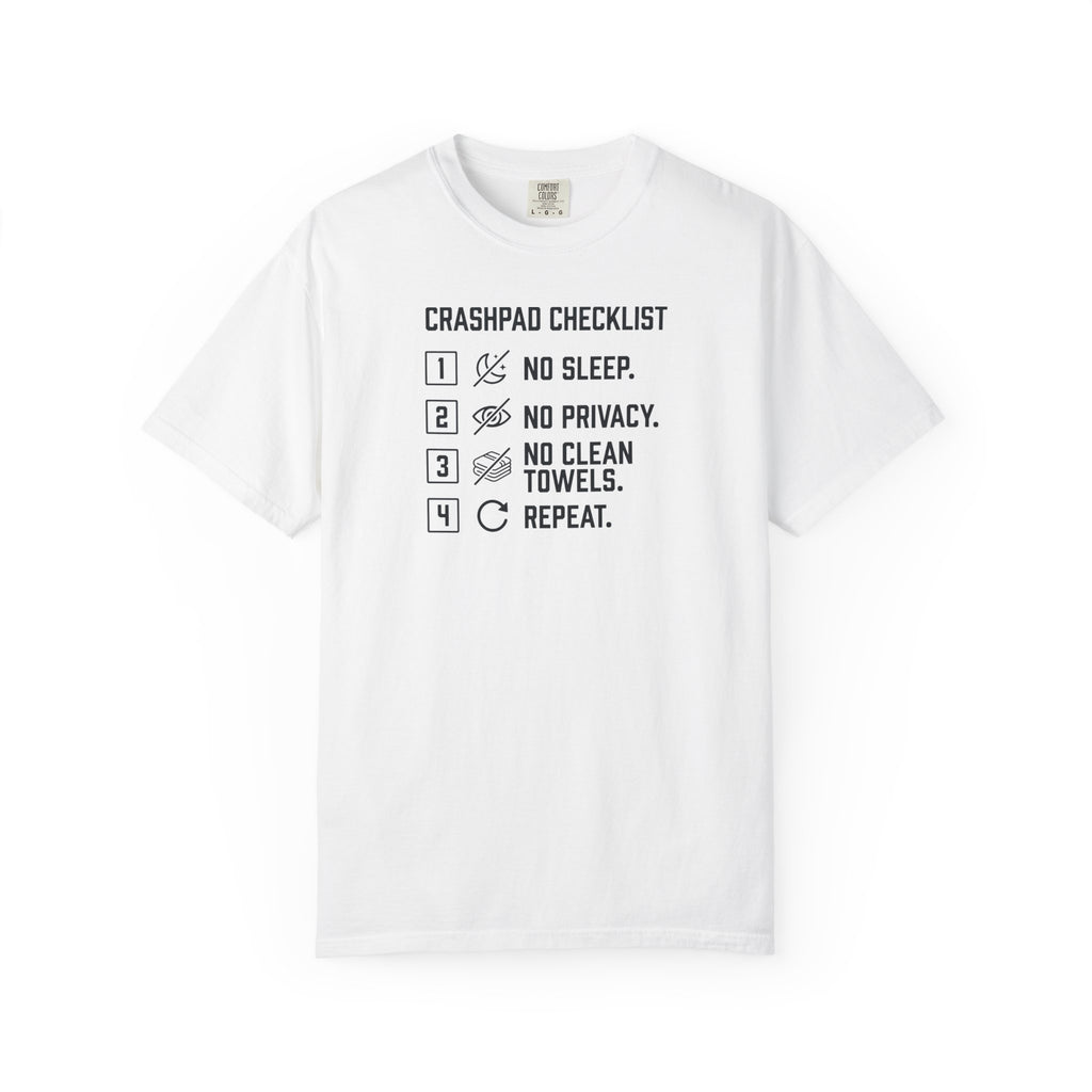 Crashpad Life Funny Airline Pilot T-Shirt