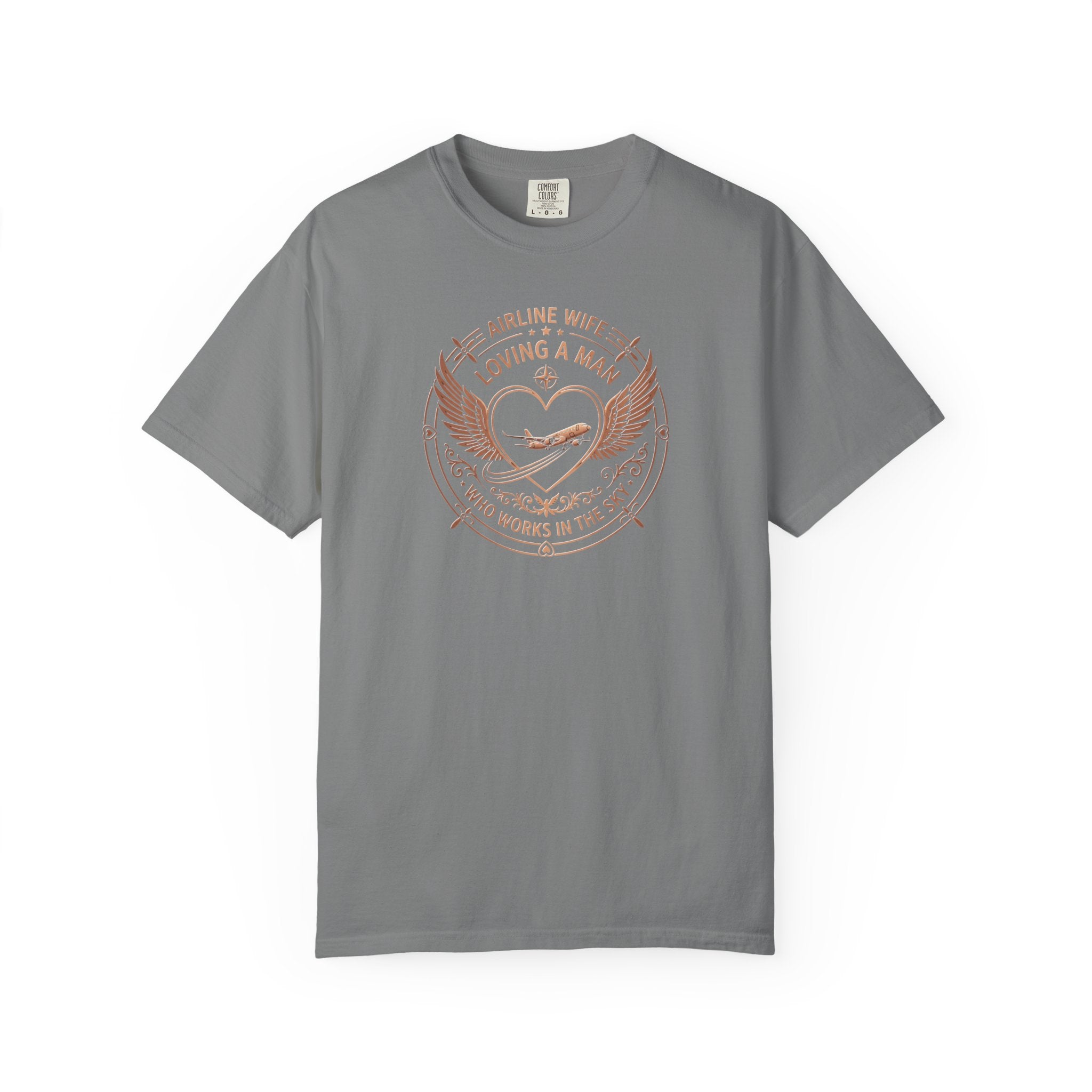 Pilot Wives T-Shirt — "Loving a Man Who Works in the Sky"