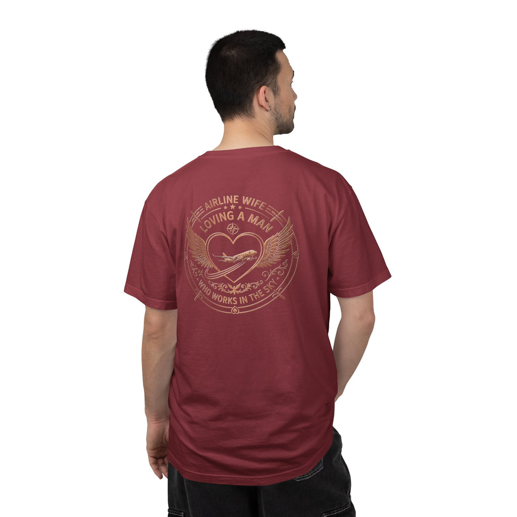 Pilot Wives T-Shirt — "Loving a Man Who Works in the Sky"