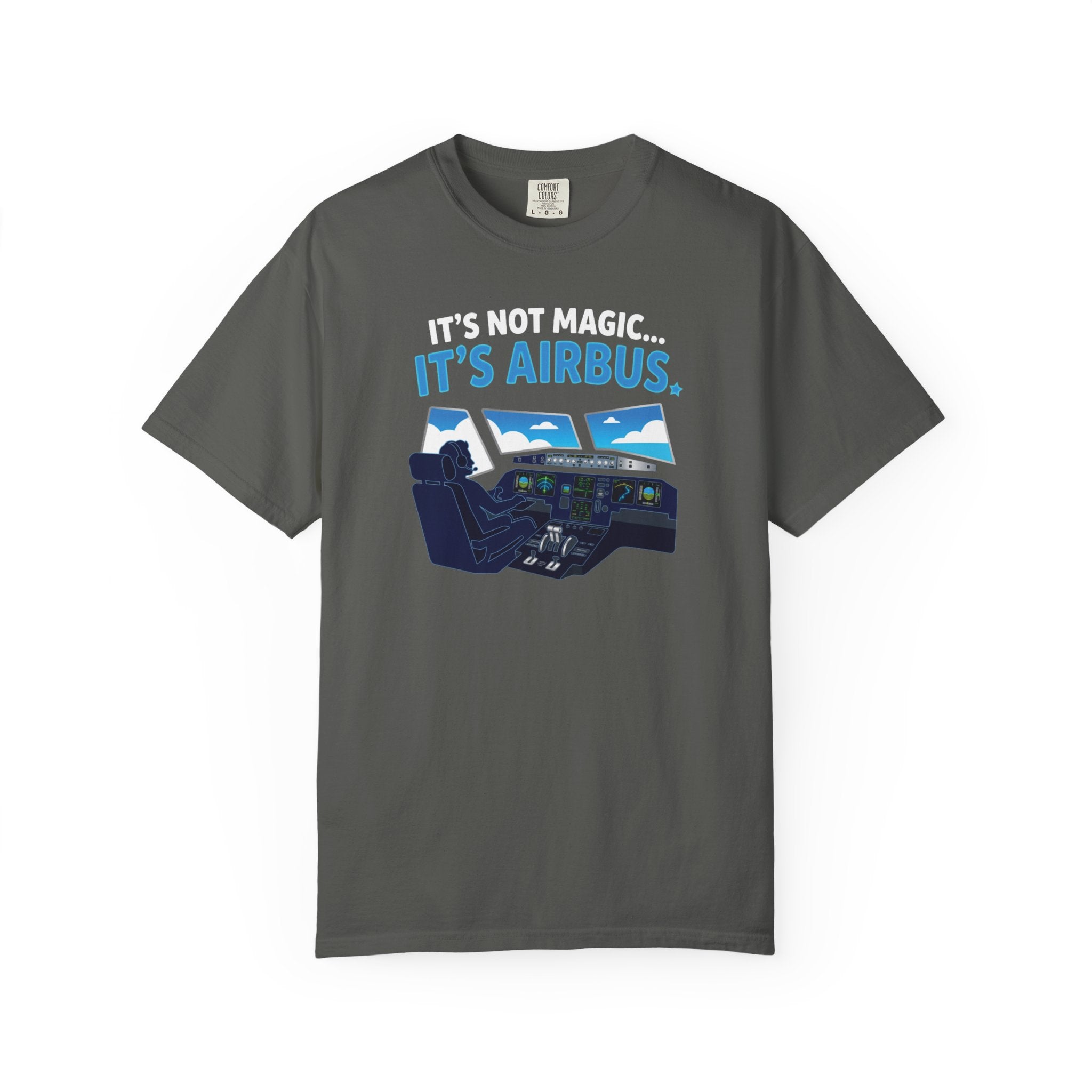 Airbus Magic of Flight T-Shirt — Aviation Tech Enthusiast Tee