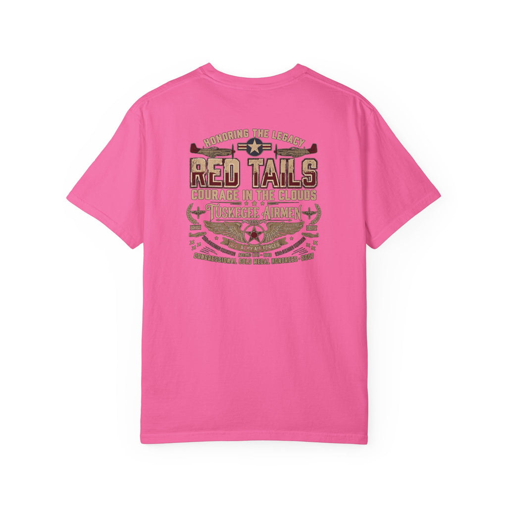 Tuskegee Airmen Tribute T-shirt — Red Tails WWII History Tee