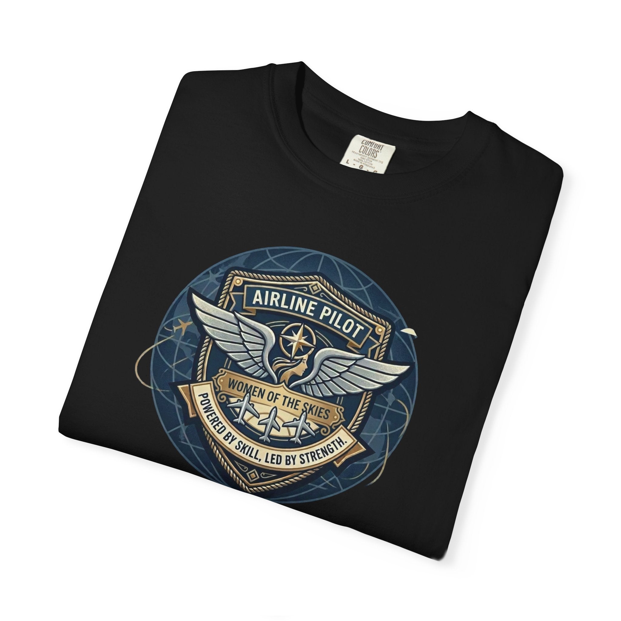 Women of the Skies - Women in Professional Aviation Tee