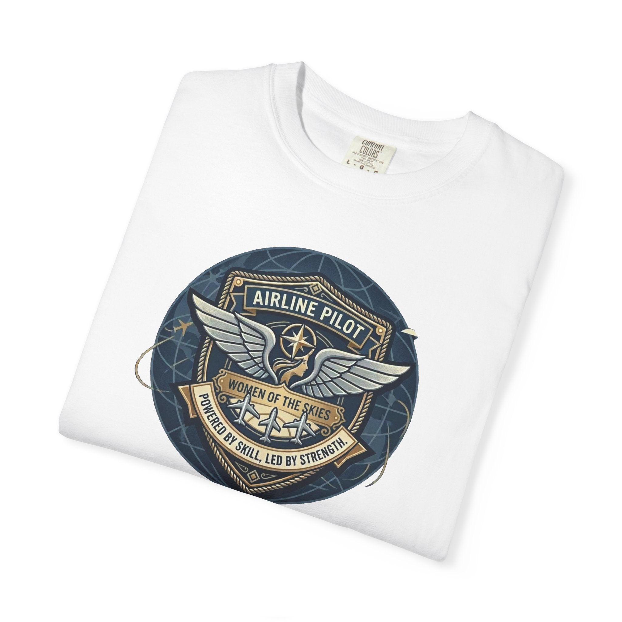 Women of the Skies - Women in Professional Aviation Tee