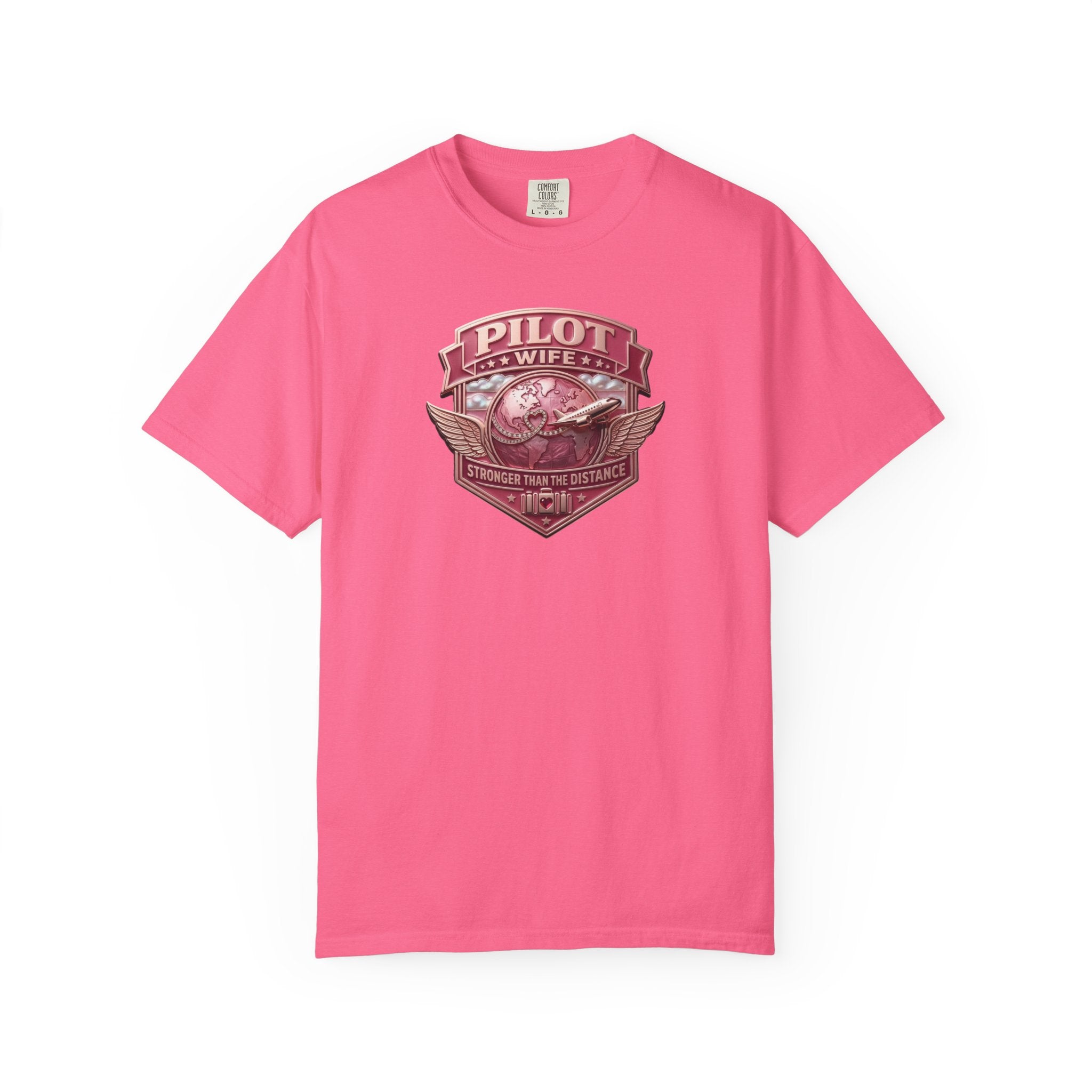 Pilot Wife Tribute T-Shirt — Stronger Than The Distance