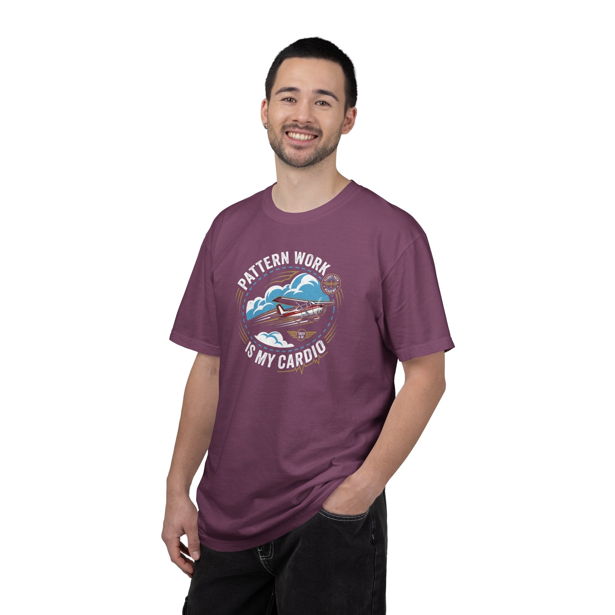 Pattern Work Is My Cardio Student Pilot T-shirt