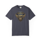Pilot T-Shirt — "The Left Seat Is Always Earned, Never Given" Inspirational Airline Captain Tee