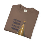 Confidence is for Takeoff. Resilience is the Landing T-Shirt – Inspirational Pilot Graphic Tee