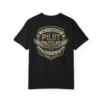 Built by Dedication, Proven in the Sky Pilot T-Shirt — Aviation Motivation Signature Series