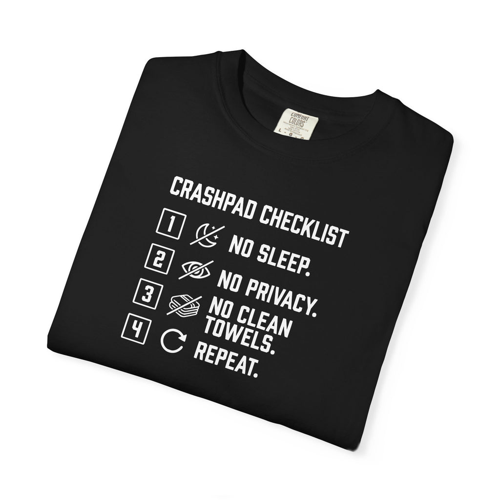 Crashpad Life Funny Airline Pilot T-Shirt