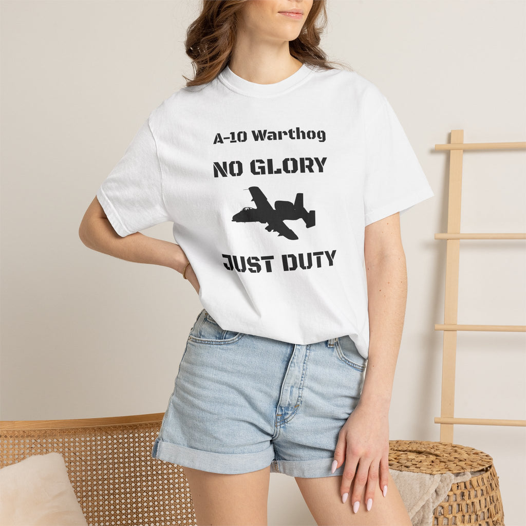 A-10 Warthog Tribute T-shirt — Military Pilot Nicknames Tee