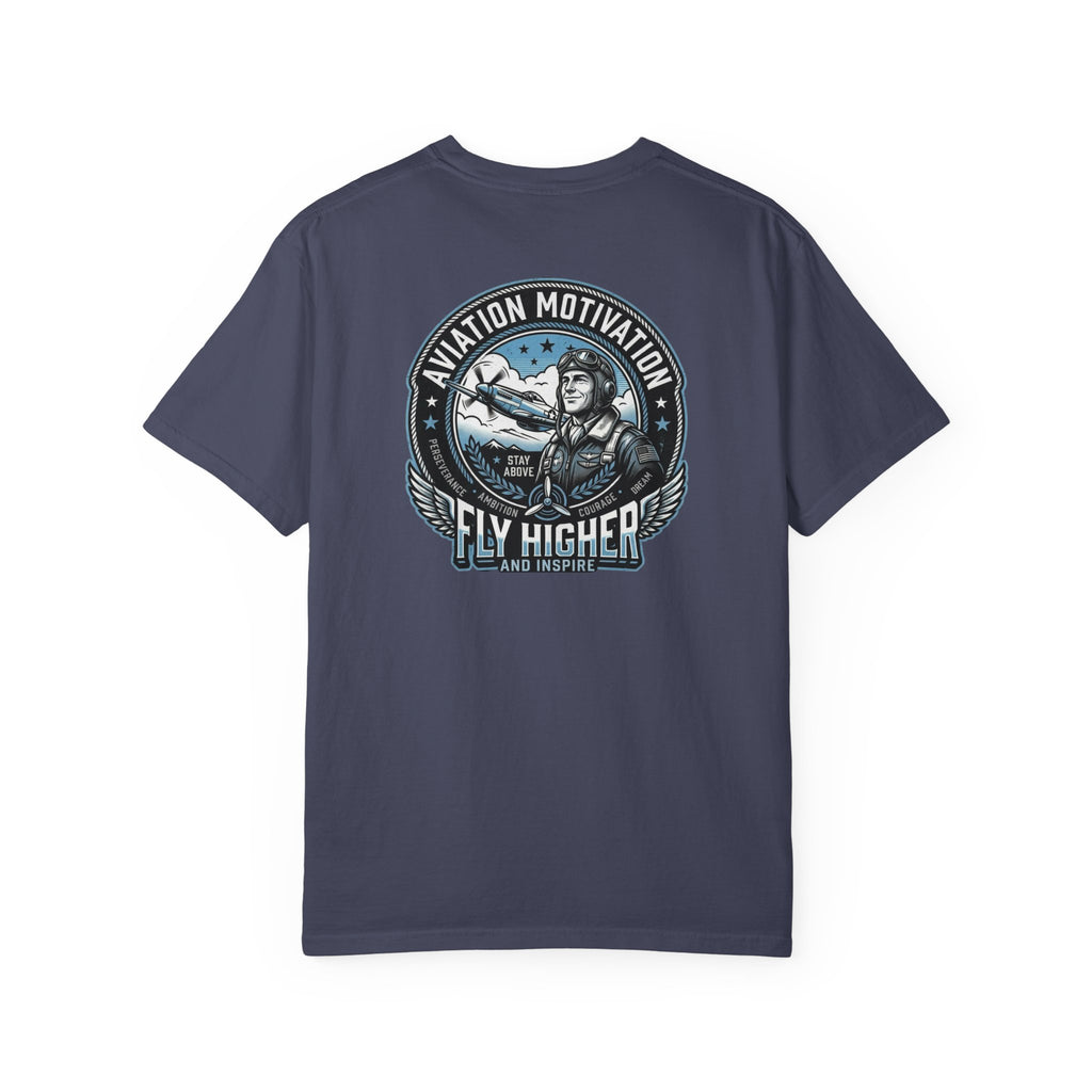 Fly Higher and Inspire Military Inspired Tee — Pilot Tribute