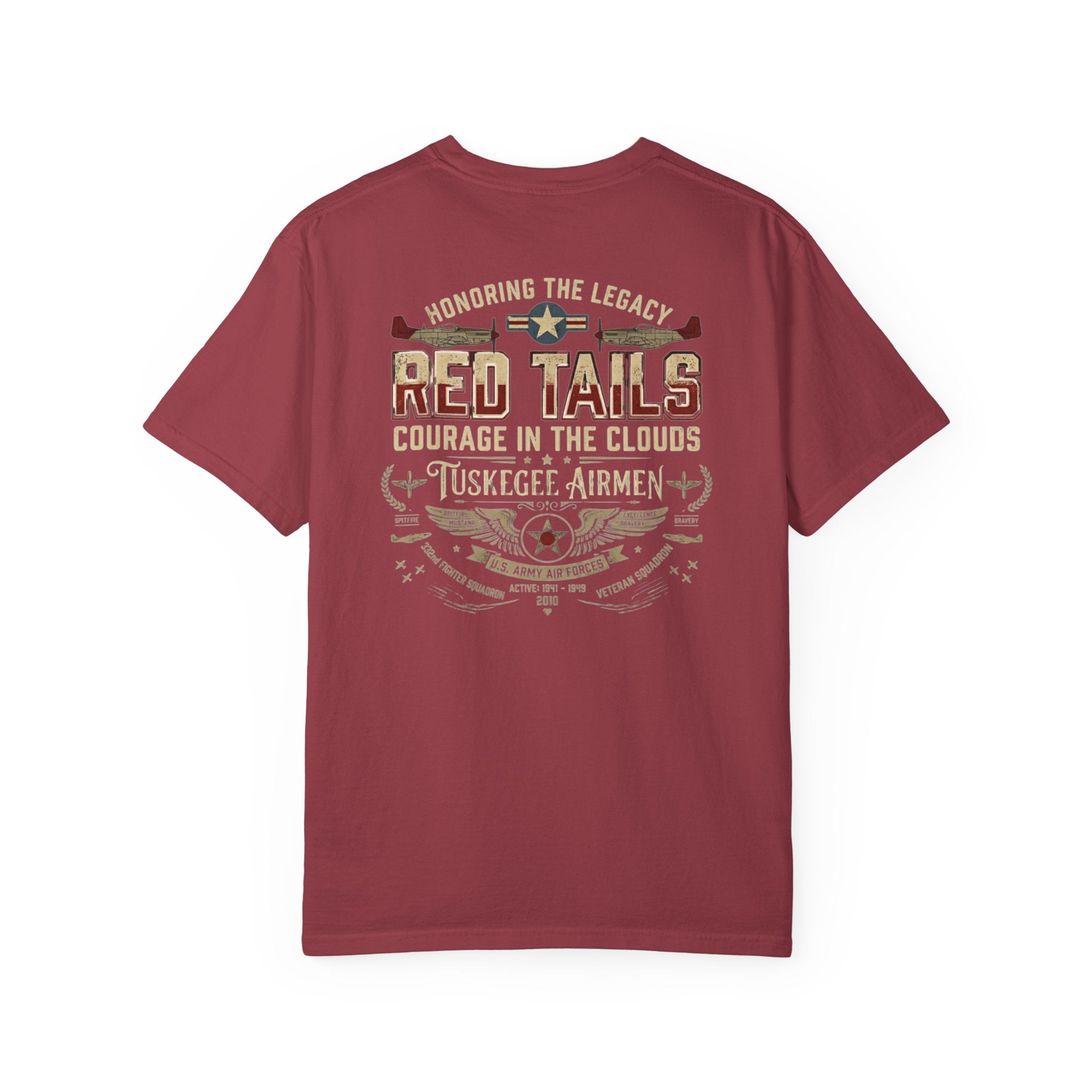 Tuskegee Airmen "Red Tails" History Tee