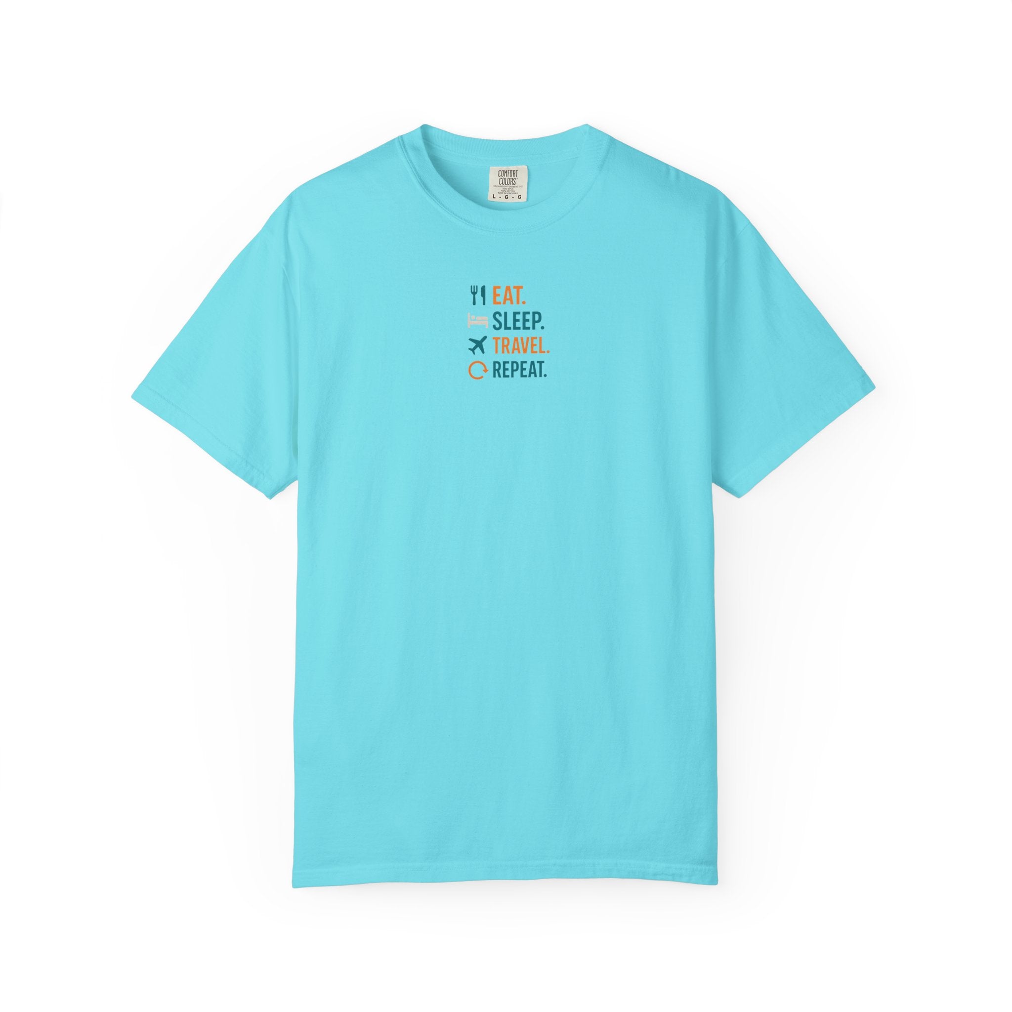 Eat. Sleep. Travel. Repeat. Pilot T-Shirt