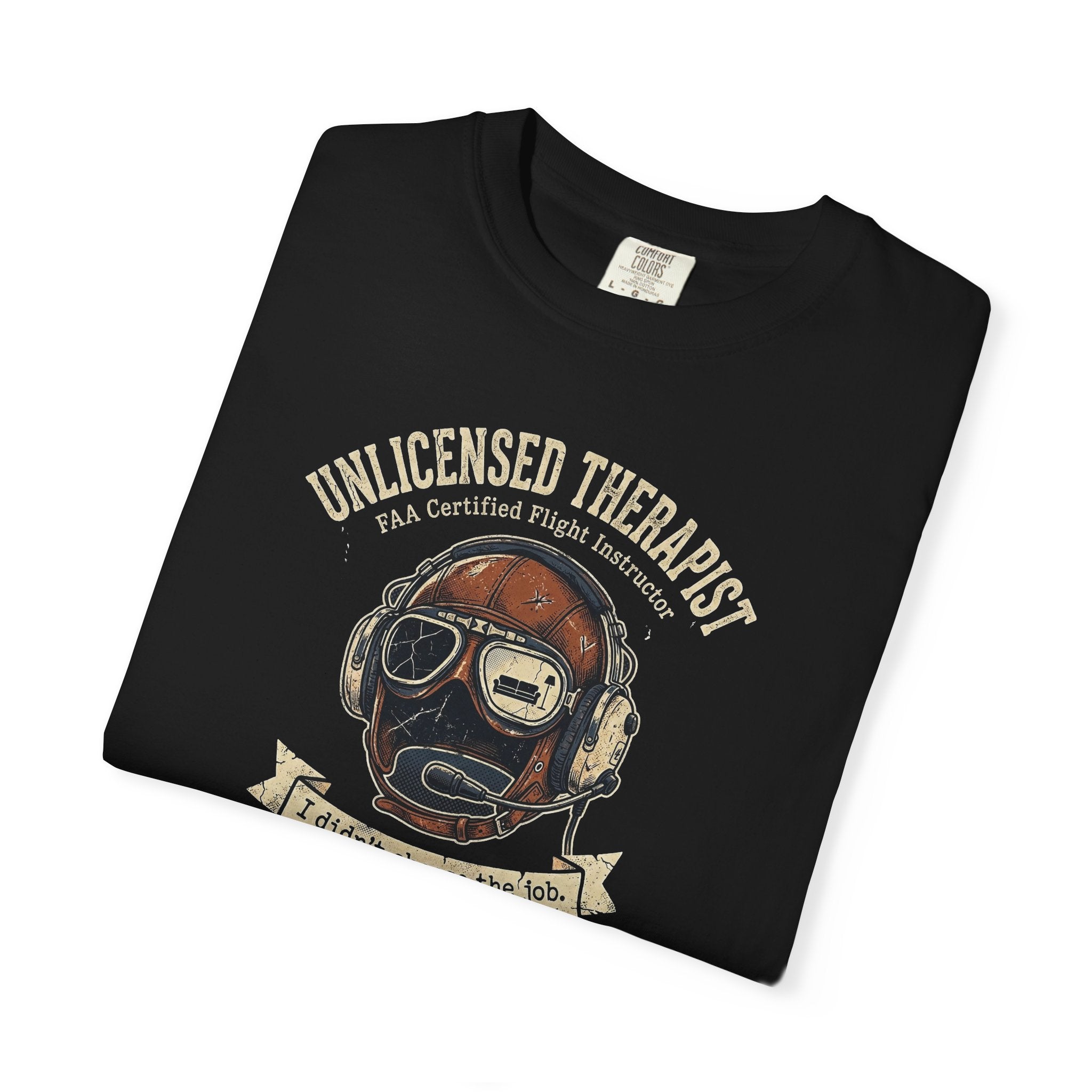Flight Instructor Tee - Unlicensed Therapist