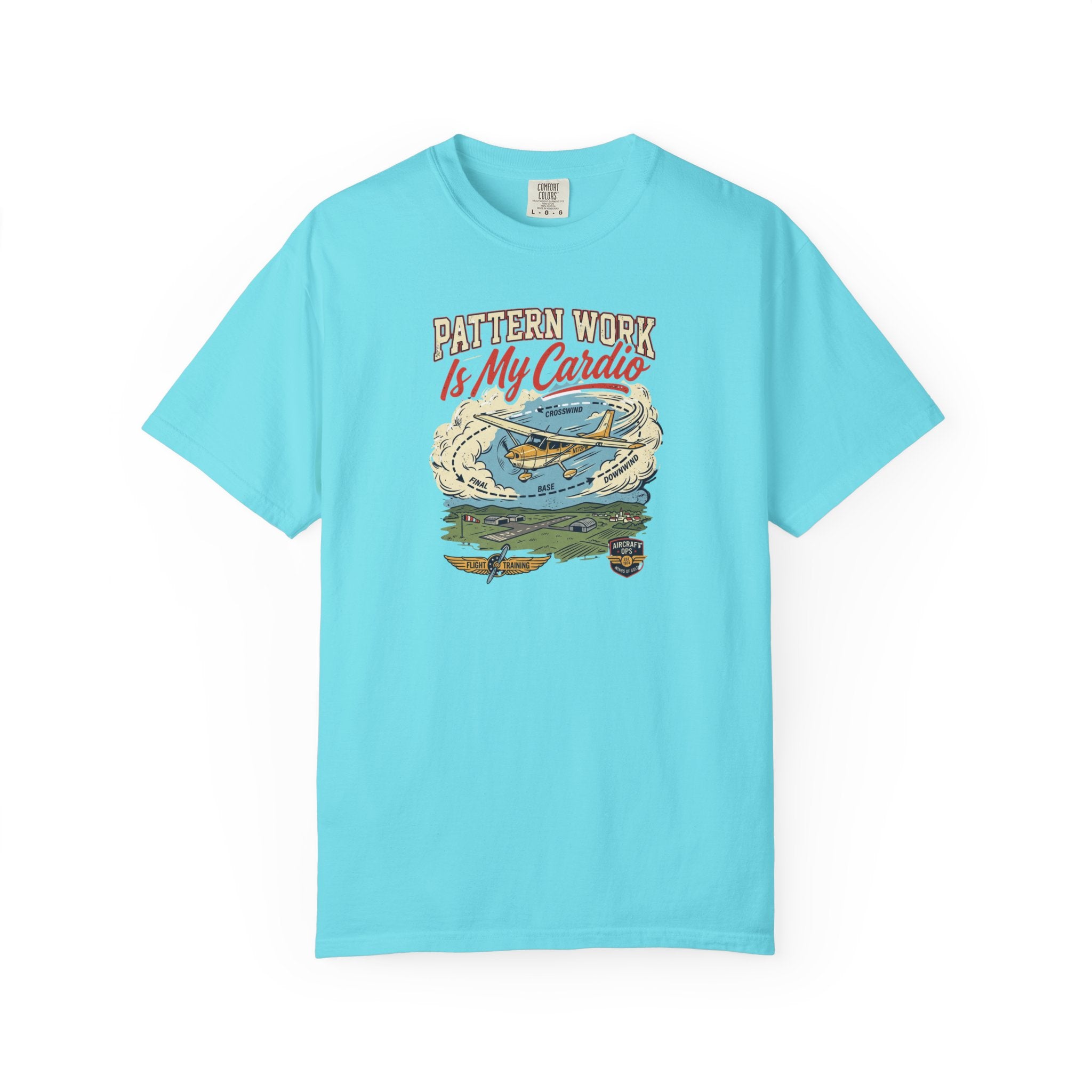 Pattern Work Is My Cardio Aviation Tee