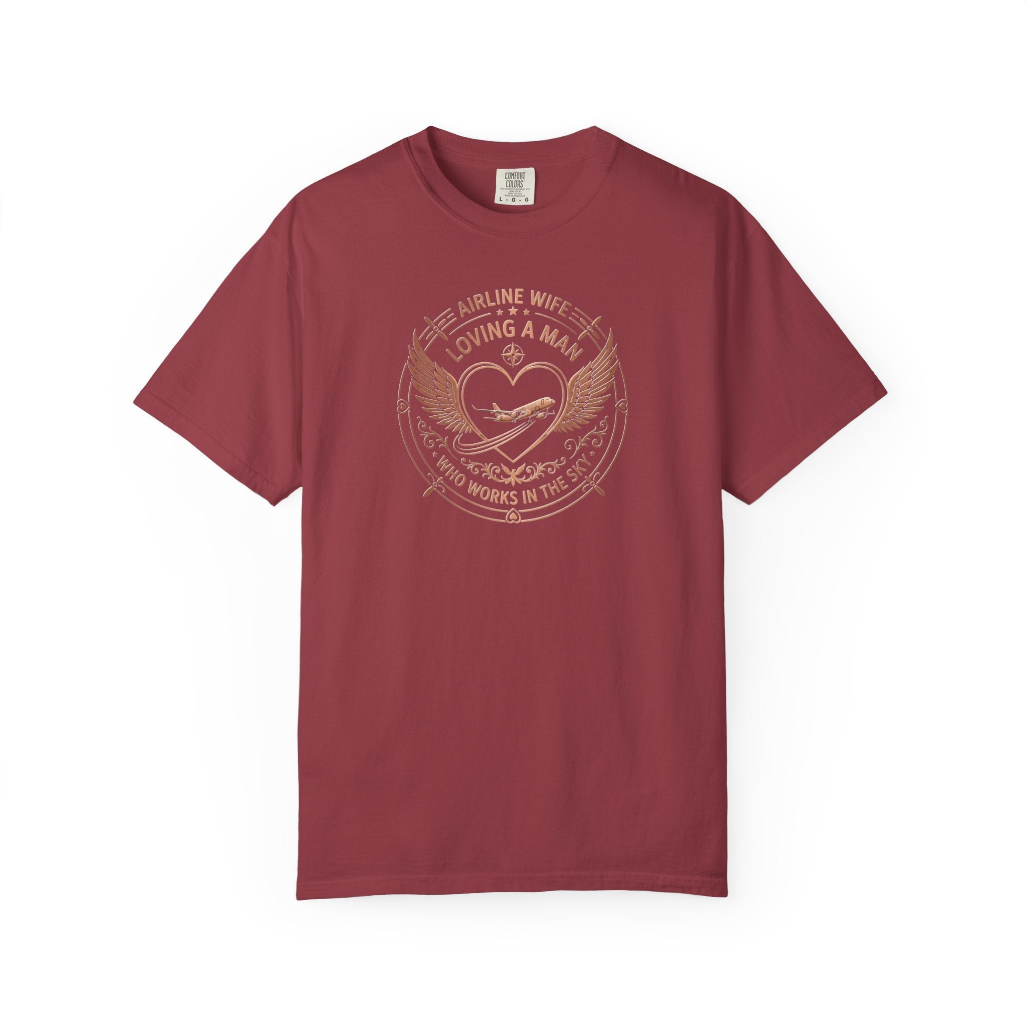 Pilot Wives T-Shirt — "Loving a Man Who Works in the Sky"