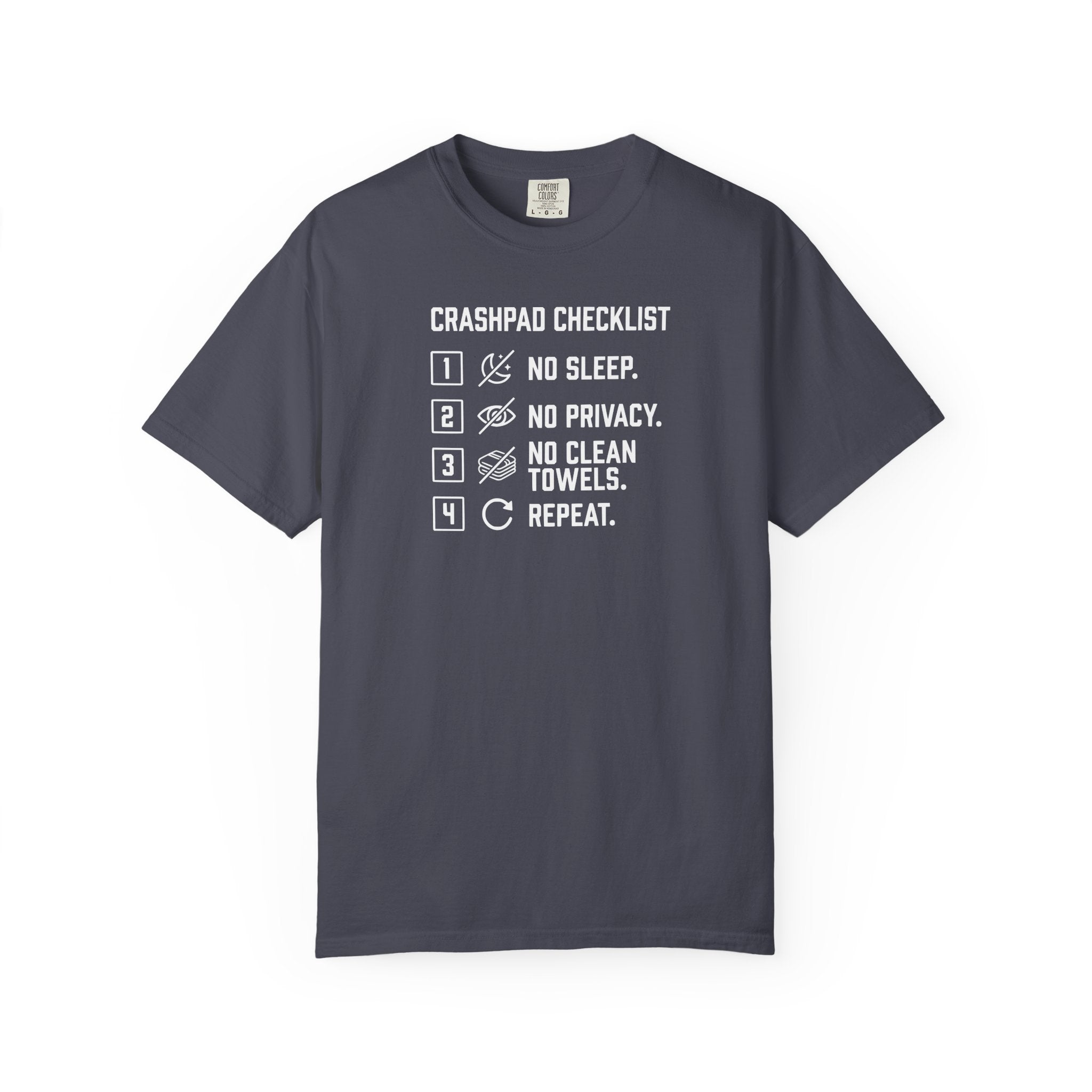 Crashpad Life Funny Airline Pilot T-Shirt