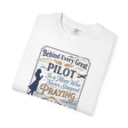 Pilot Mom Prayer T-Shirt — Emotional Aviation Tee for Prayerful Pilot Mothers