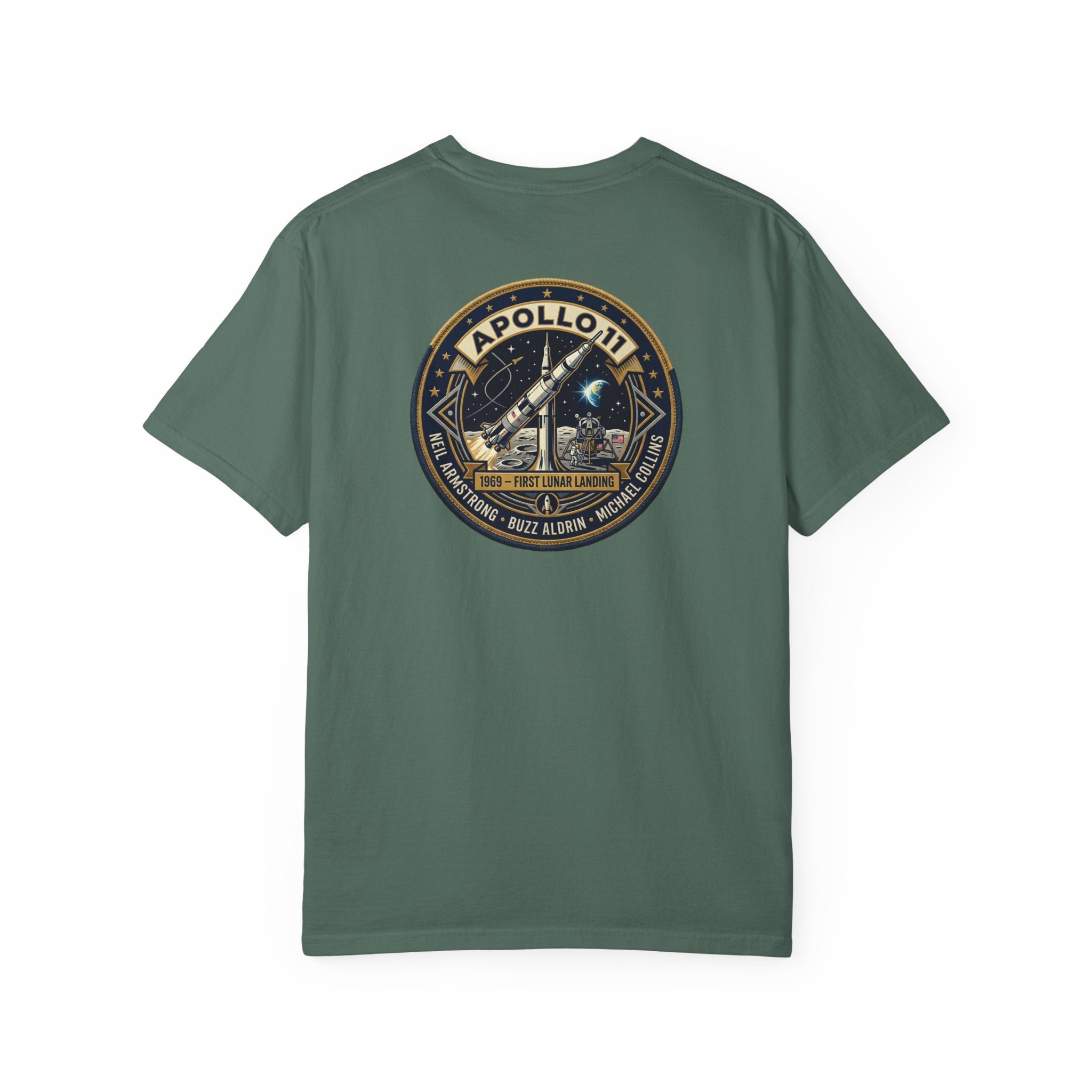 Apollo 11 Signature Series T-Shirt — Moon Landing Tribute Tee