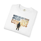 Inspirational Pilot tee - "When the Weather turns Hostile, Your Training is Your Compass"