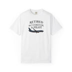 Retired Pilot Aviation T-Shirt — Vintage Flight Tribute