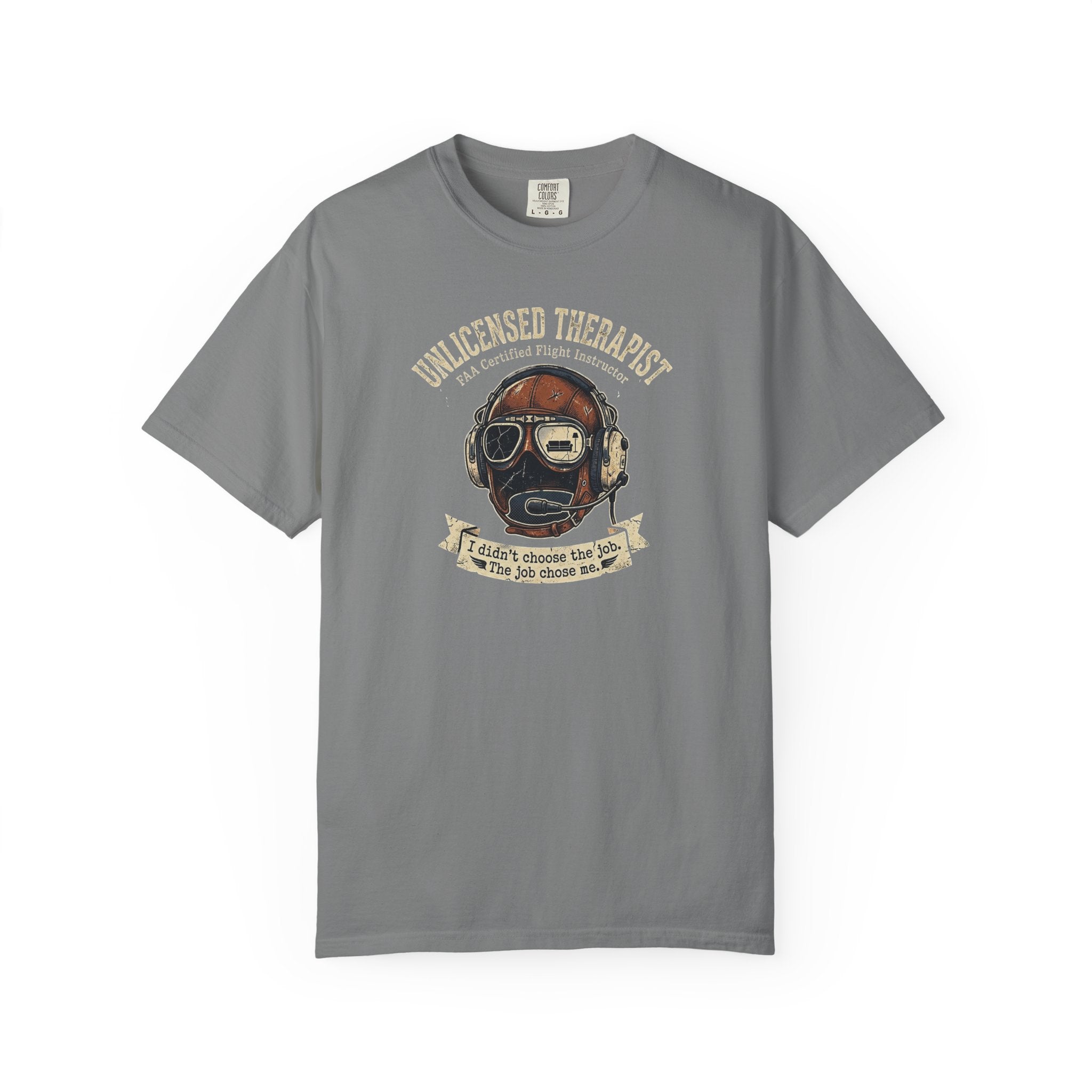 Flight Instructor Tee - Unlicensed Therapist