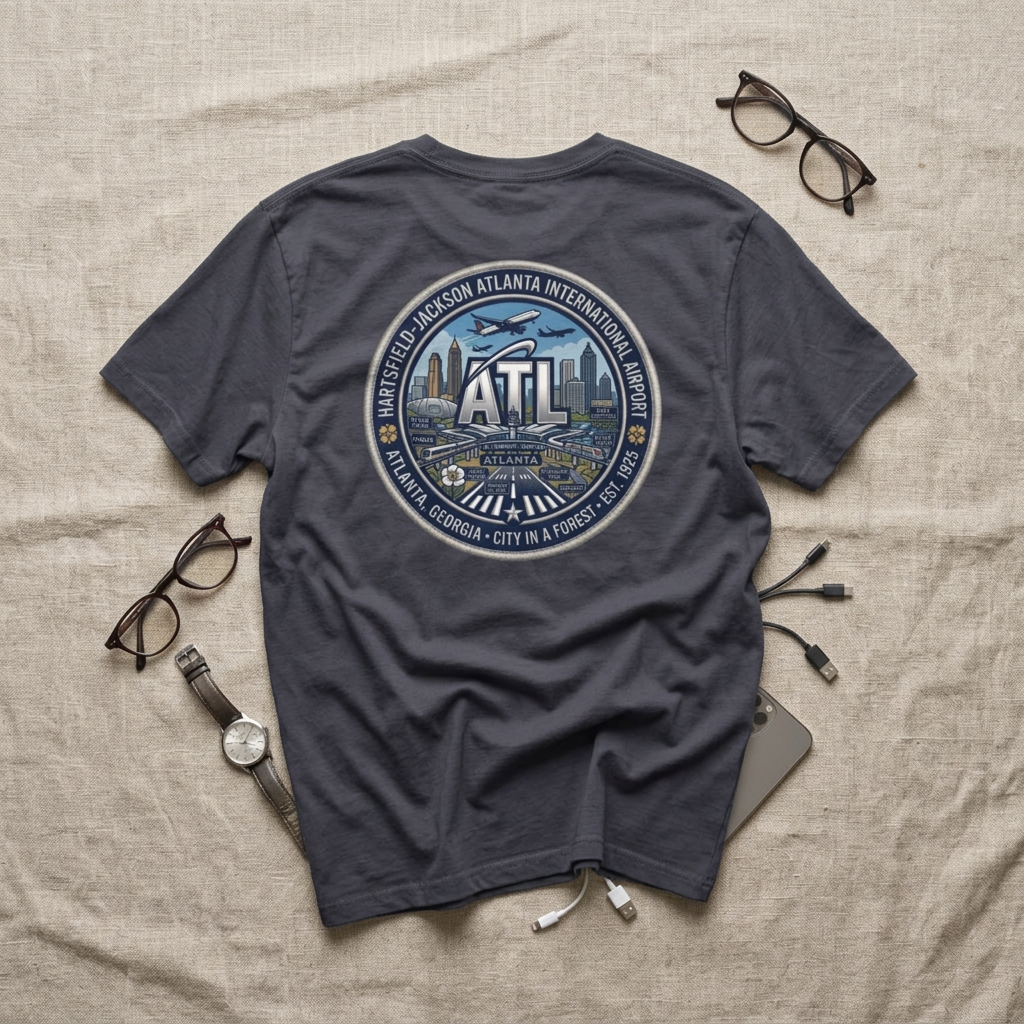 ATL Airport T-Shirt — Hartsfield-Jackson shirt