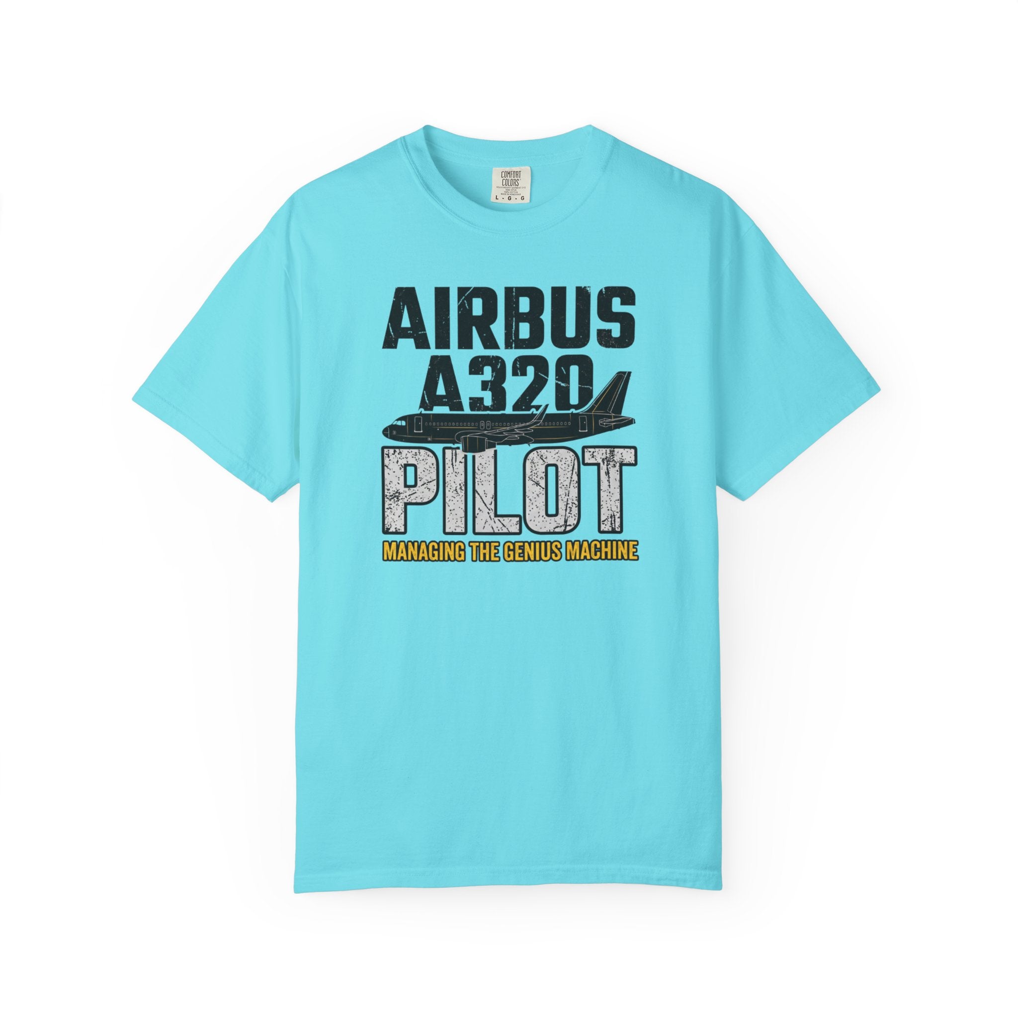 Airbus A320 T-Shirt — 'Managing the Genius Machine' Tee
