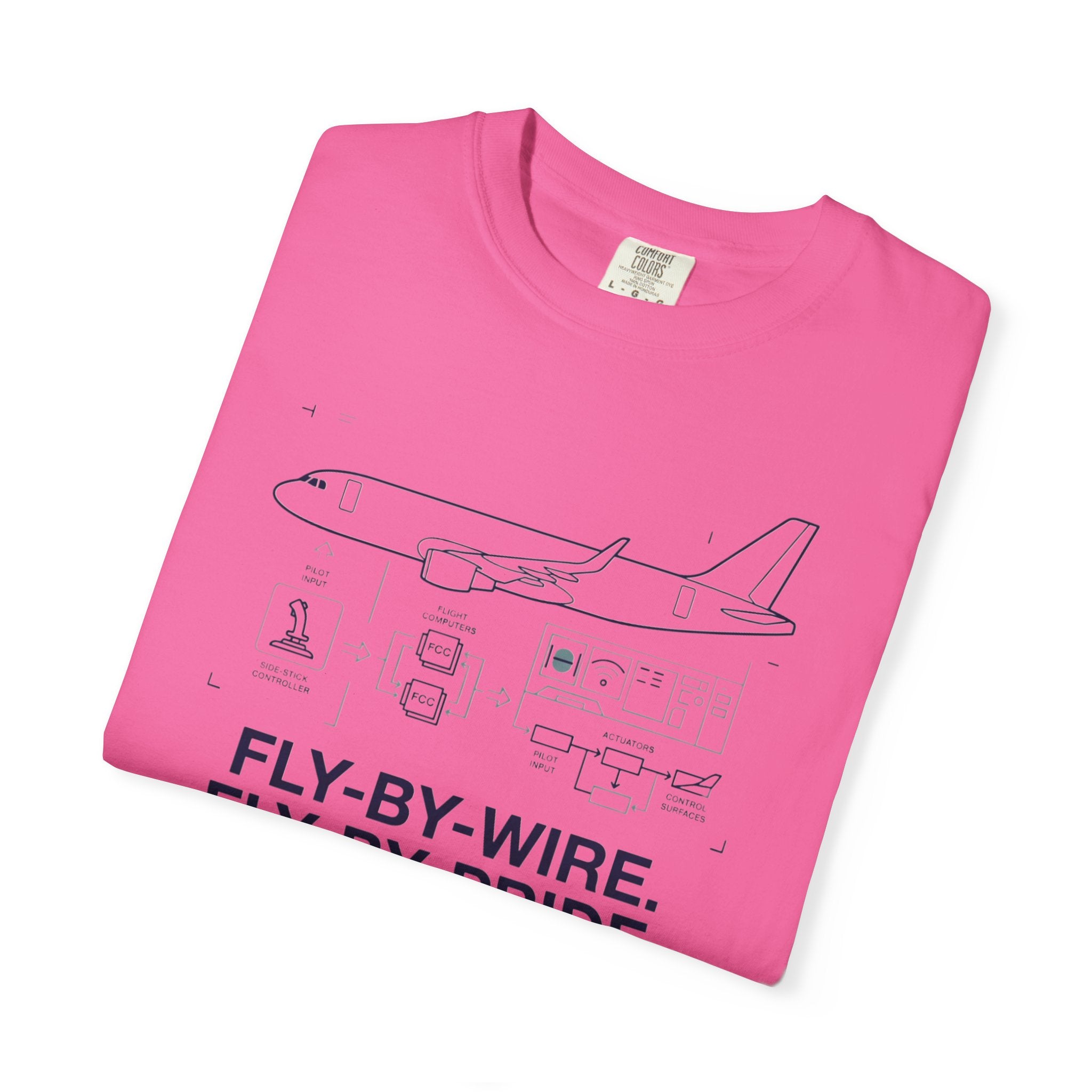 Fly-by-Pride Pun Aviation T-Shirt