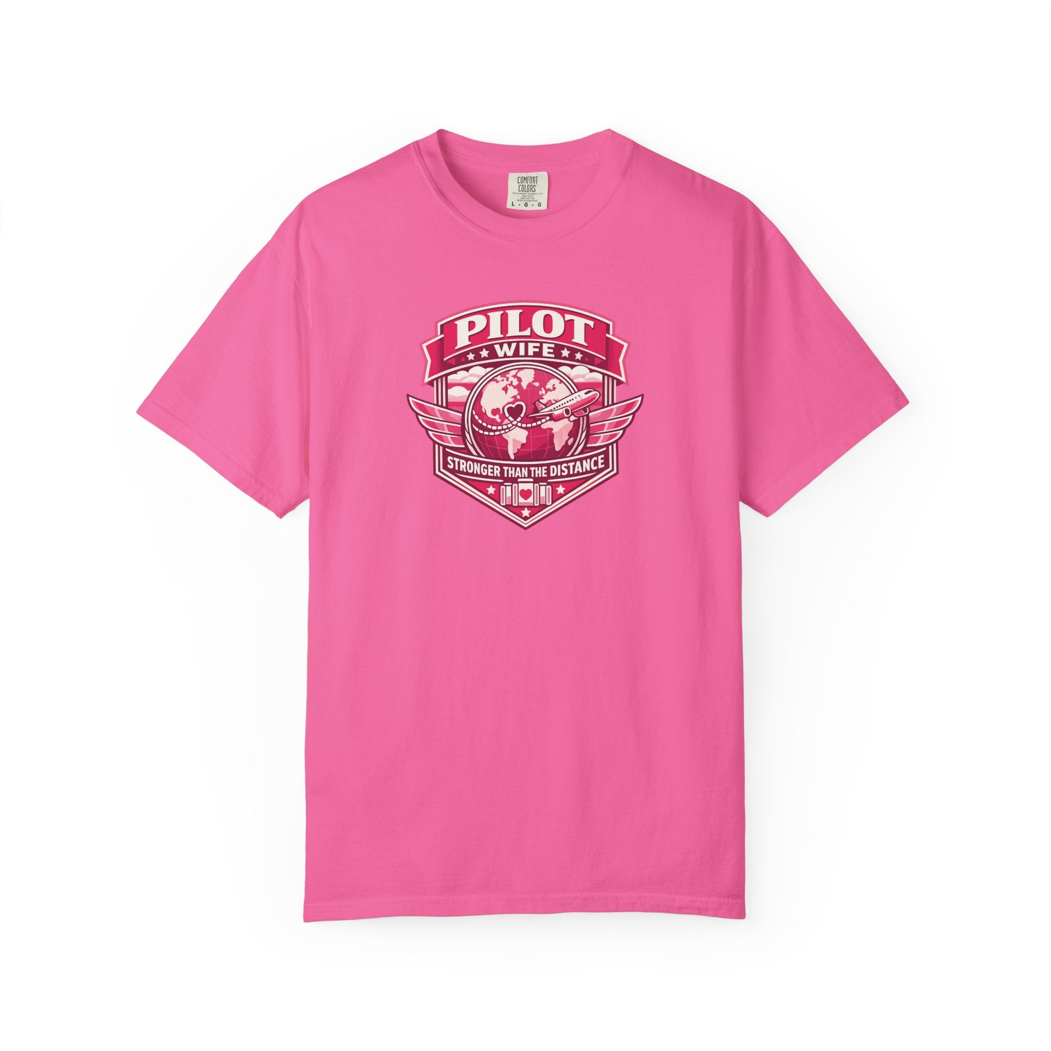 Pilot Wife Tribute T-Shirt — Stronger Than The Distance