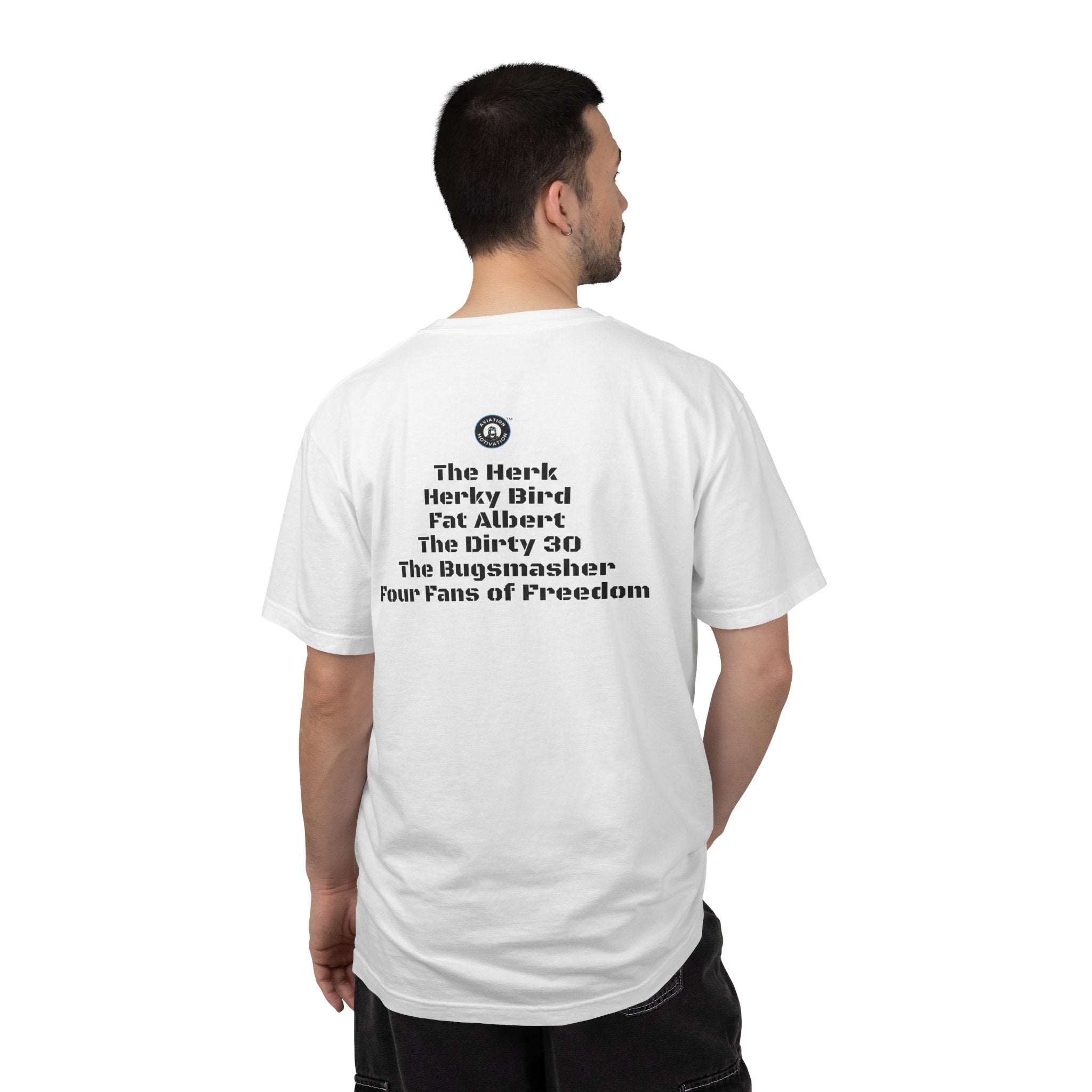 C-130 Hercules Tribute T-shirt — Military Pilot Nicknames Tee