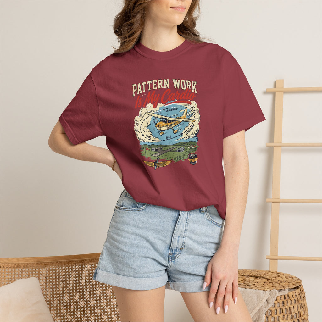 Pattern Work Is My Cardio Aviation Tee