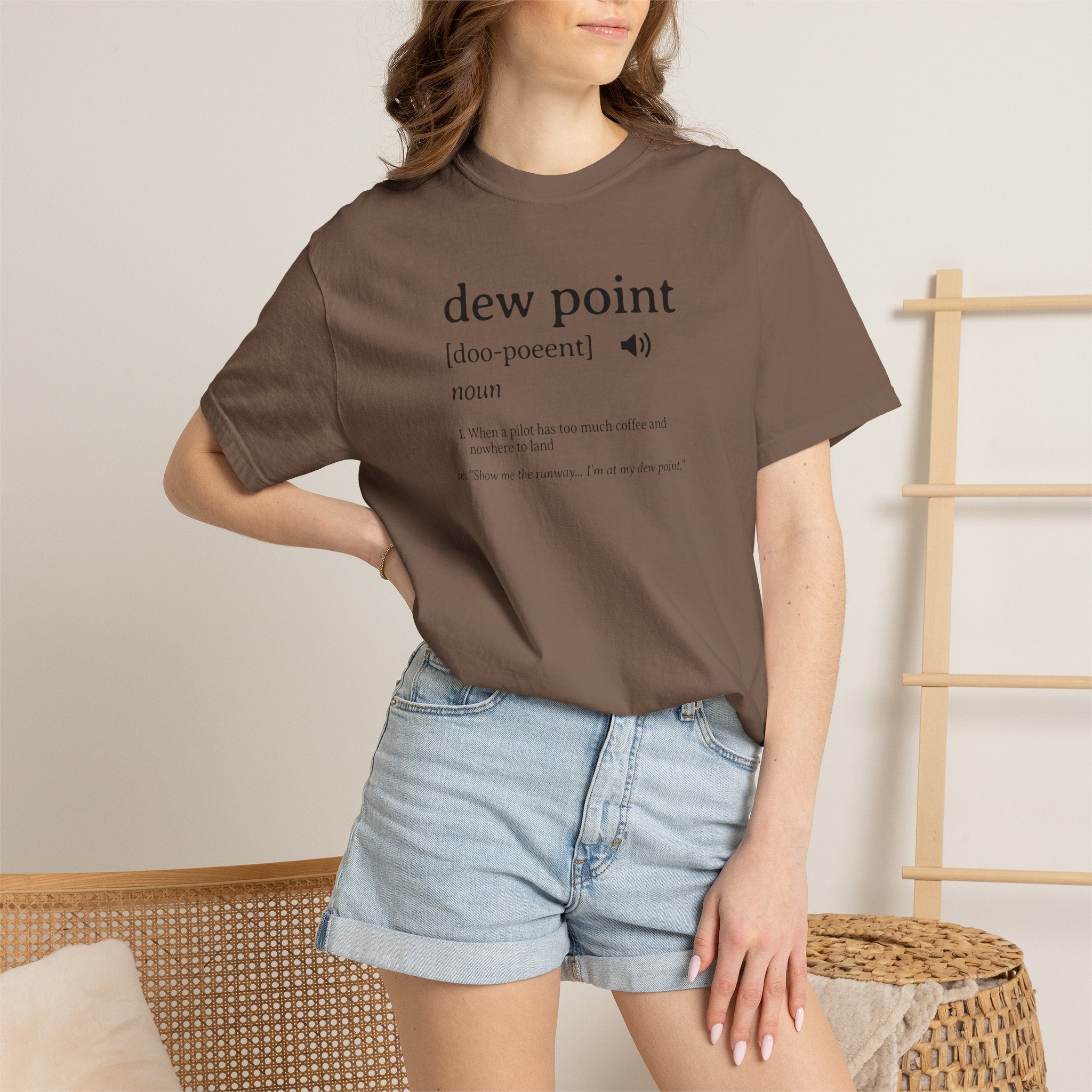 Dew Point Pilot T-Shirt — Funny Aviation Dictionary Shirt