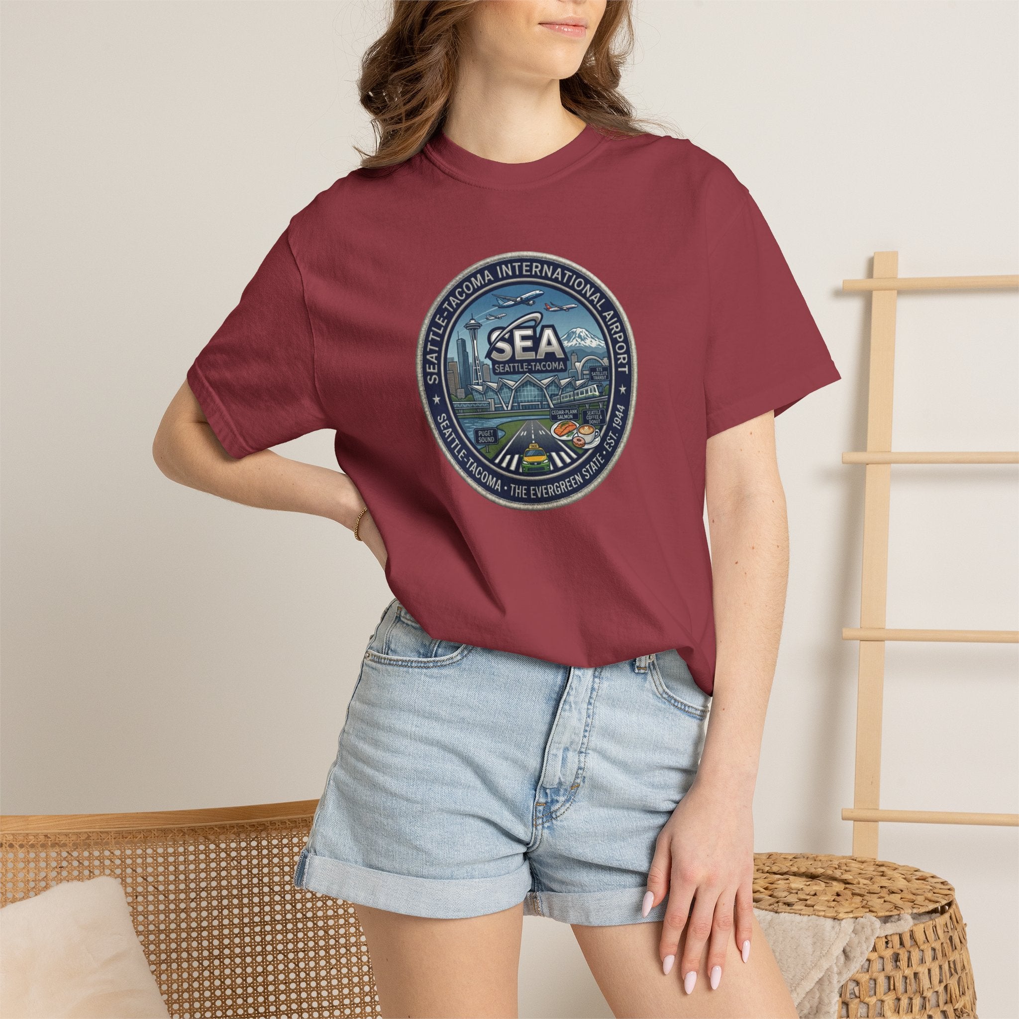 Seattle SEA - Airport Collection tee