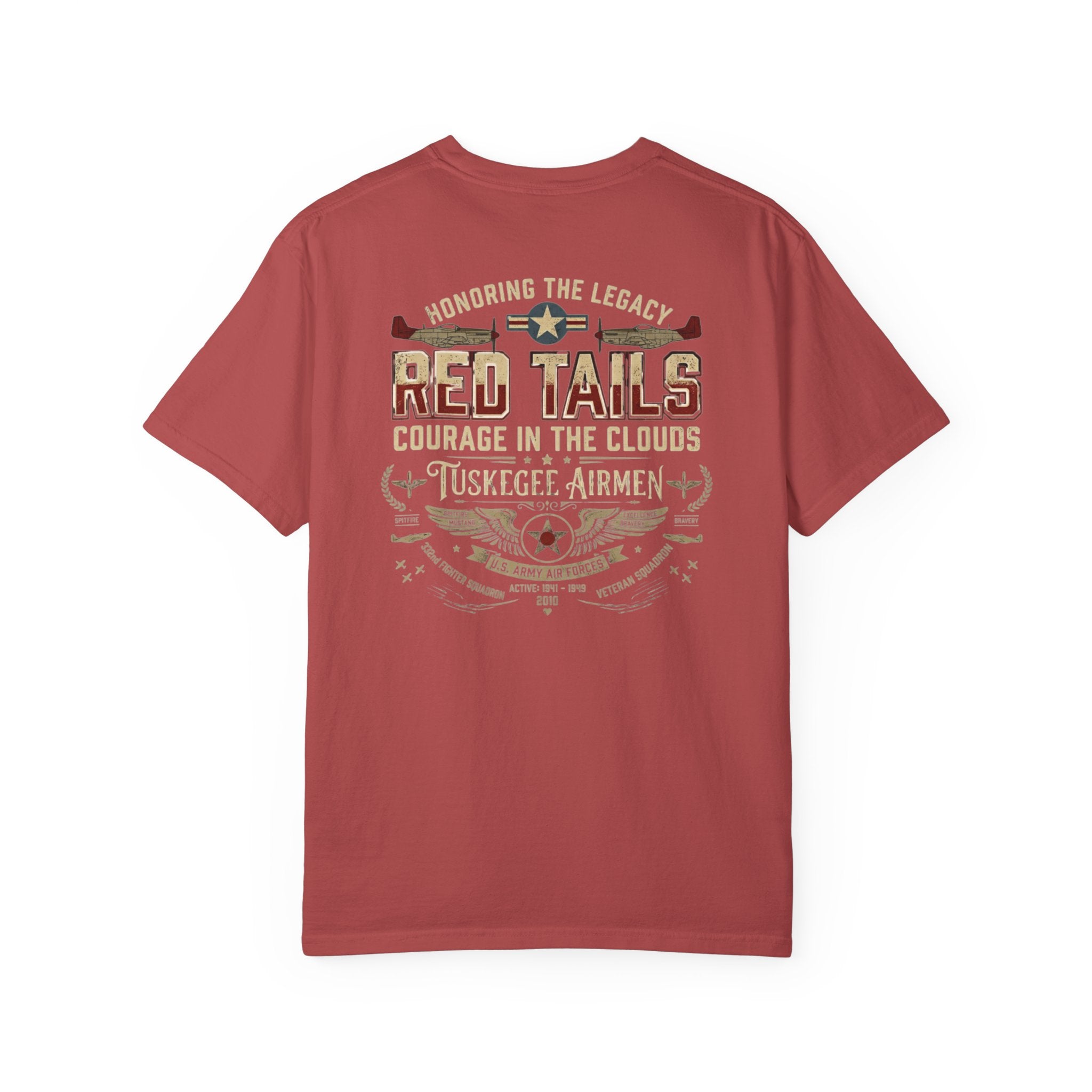 Tuskegee Airmen "Red Tails" History Tee