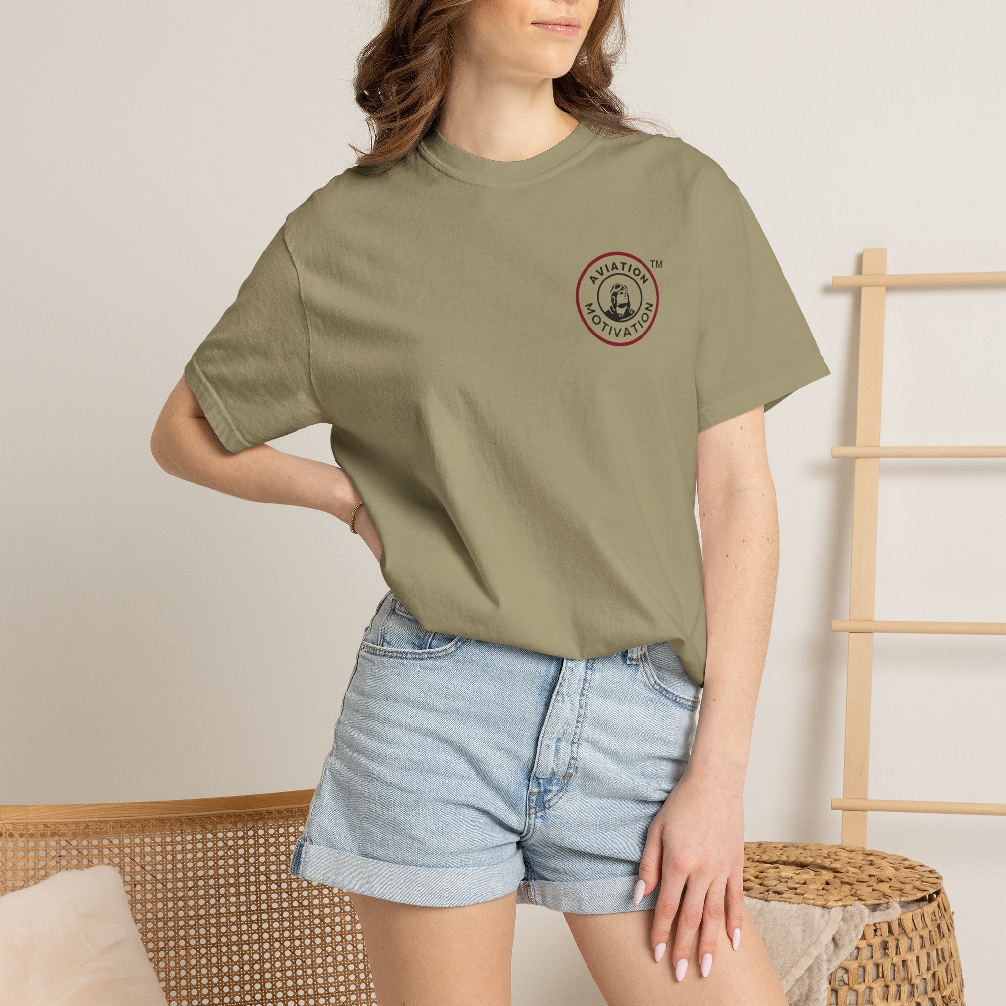 Squeaked It T-Shirt — Vintage Aviation Logo Tee
