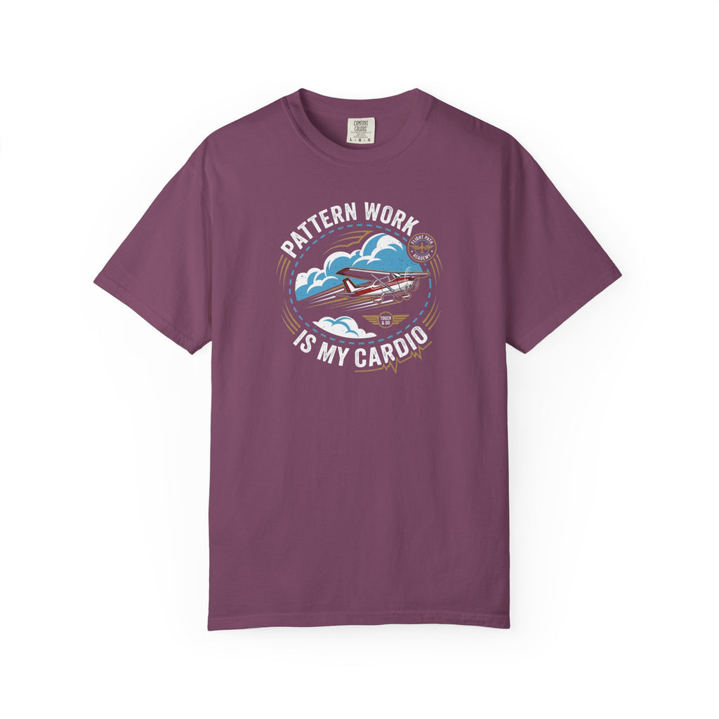 Pattern Work Is My Cardio Student Pilot T-shirt