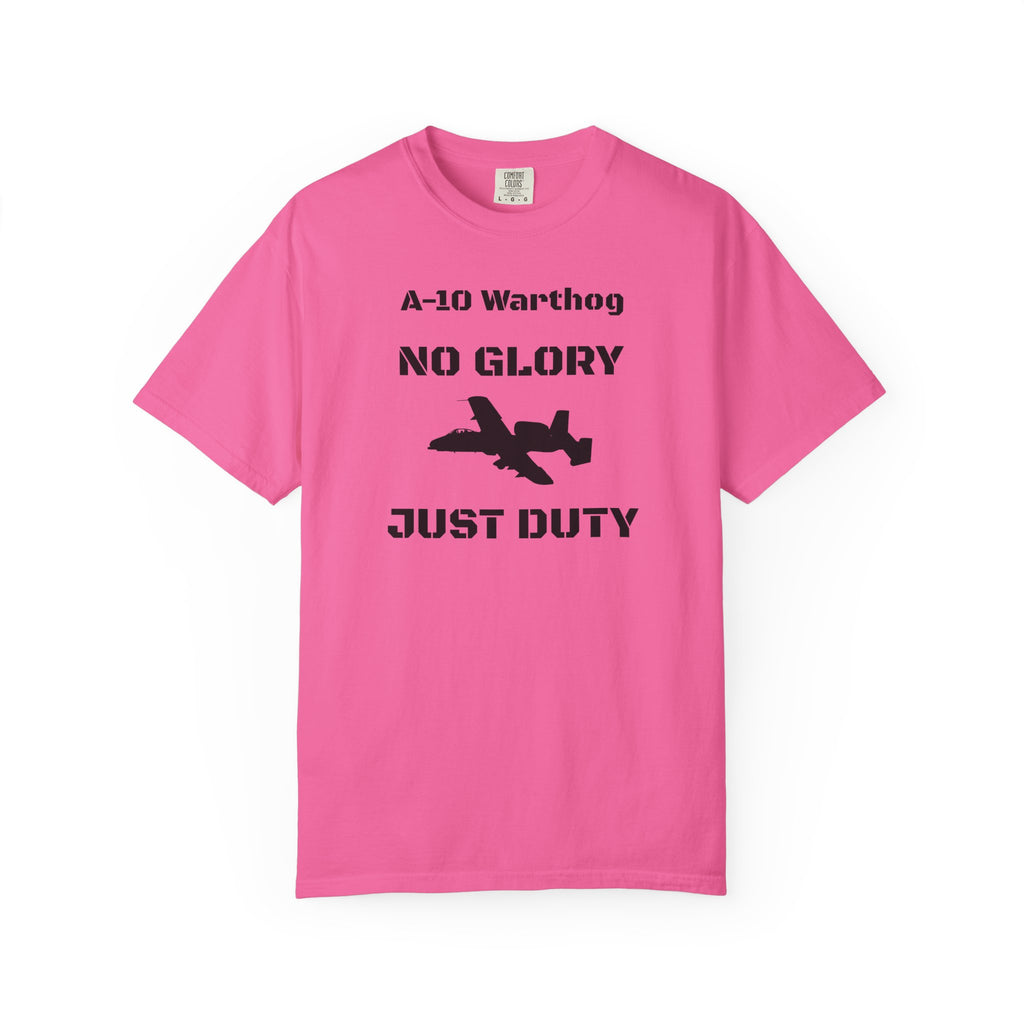 A-10 Warthog Tribute T-shirt — Military Pilot Nicknames Tee