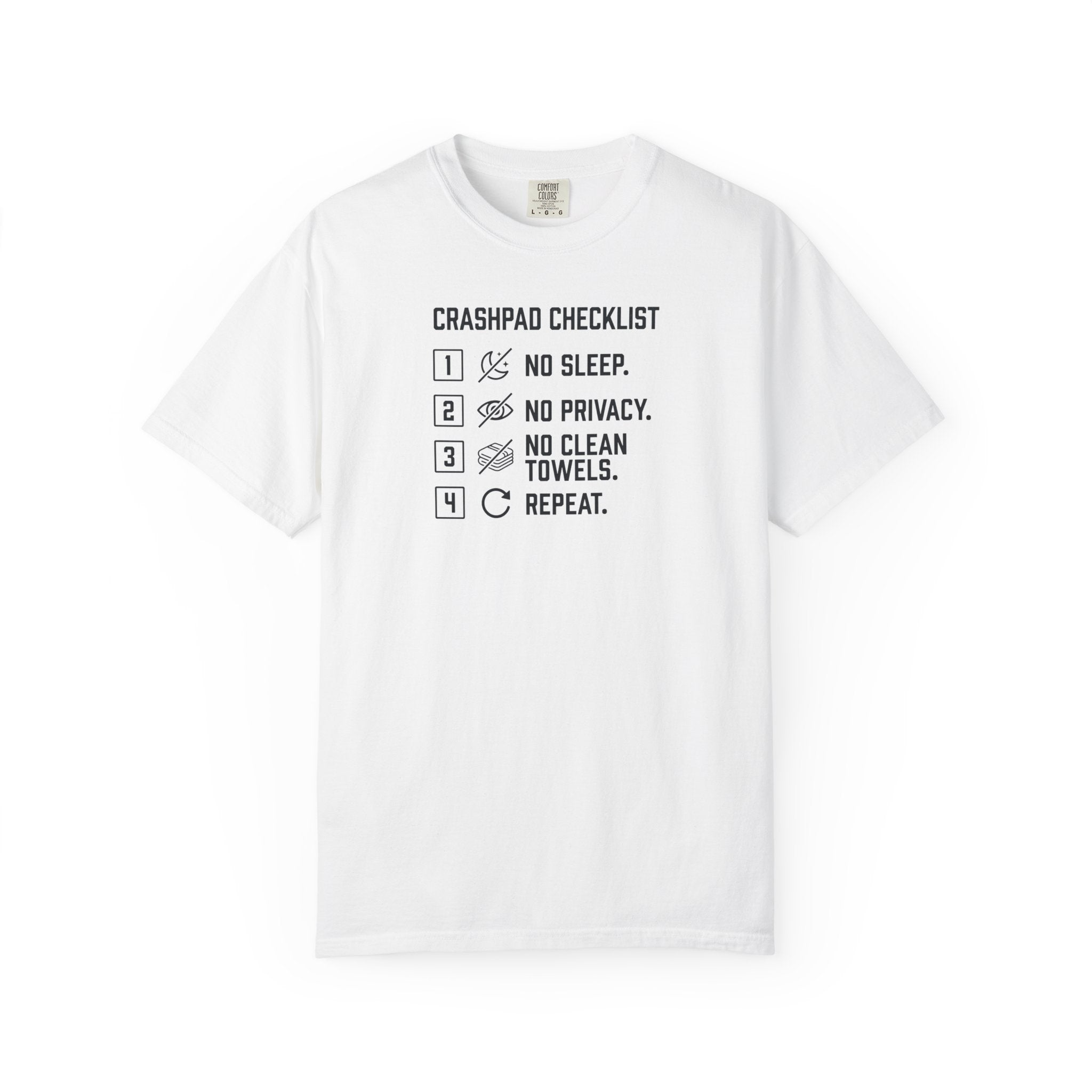 Crashpad Life Funny Airline Pilot T-Shirt