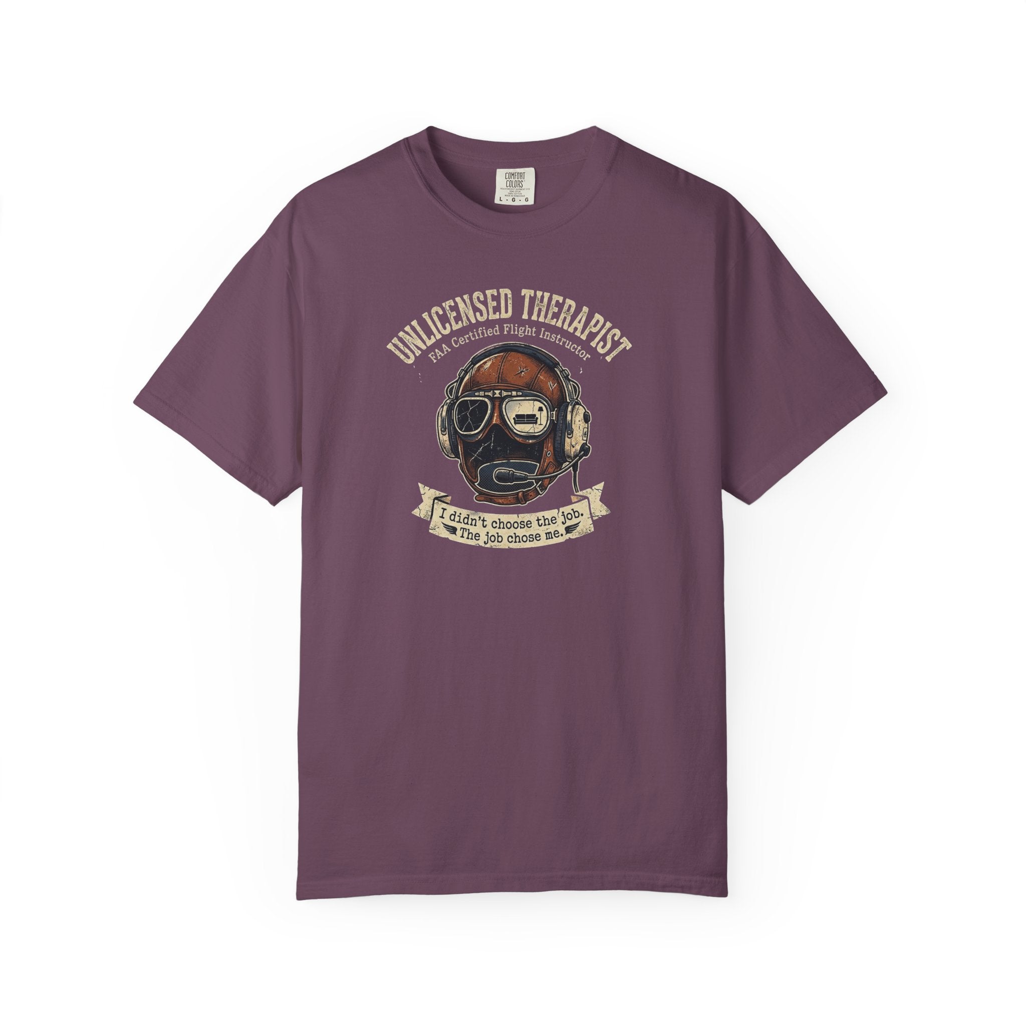 Flight Instructor Tee - Unlicensed Therapist