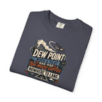Funny Aviation T‑Shirt — "Dew Point: When a Pilot Has Had Too Much Coffee and Nowhere to Land"