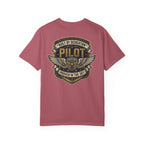 Built by Dedication, Proven in the Sky Pilot T-Shirt — Aviation Motivation Signature Series